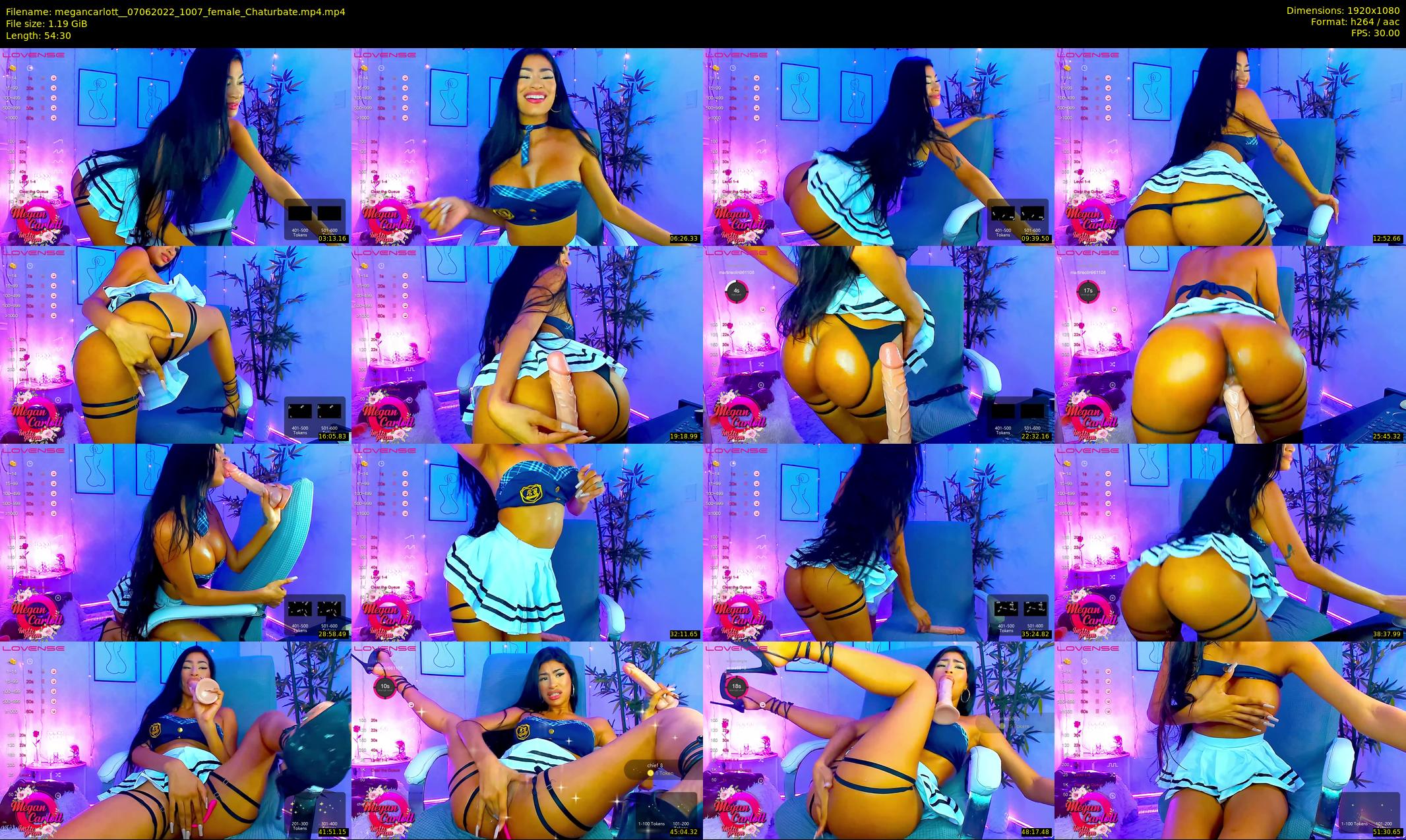 megancarlott_ — 55 minute Chaturbate female cam show recording, 1080p, Jun 7, 2022