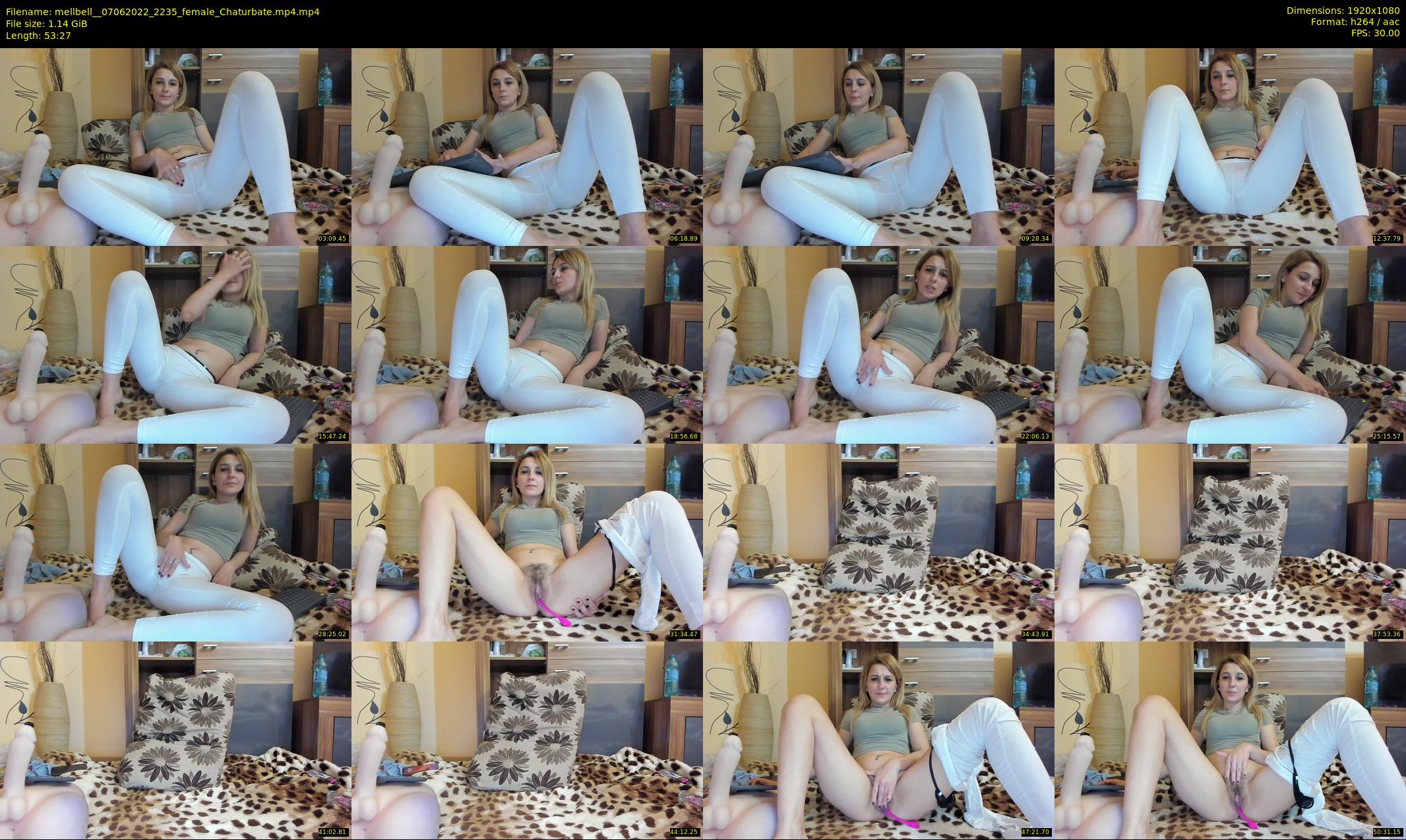 mellbell_ — 54 minute Chaturbate female cam show recording, 1080p, Jun 7, 2022