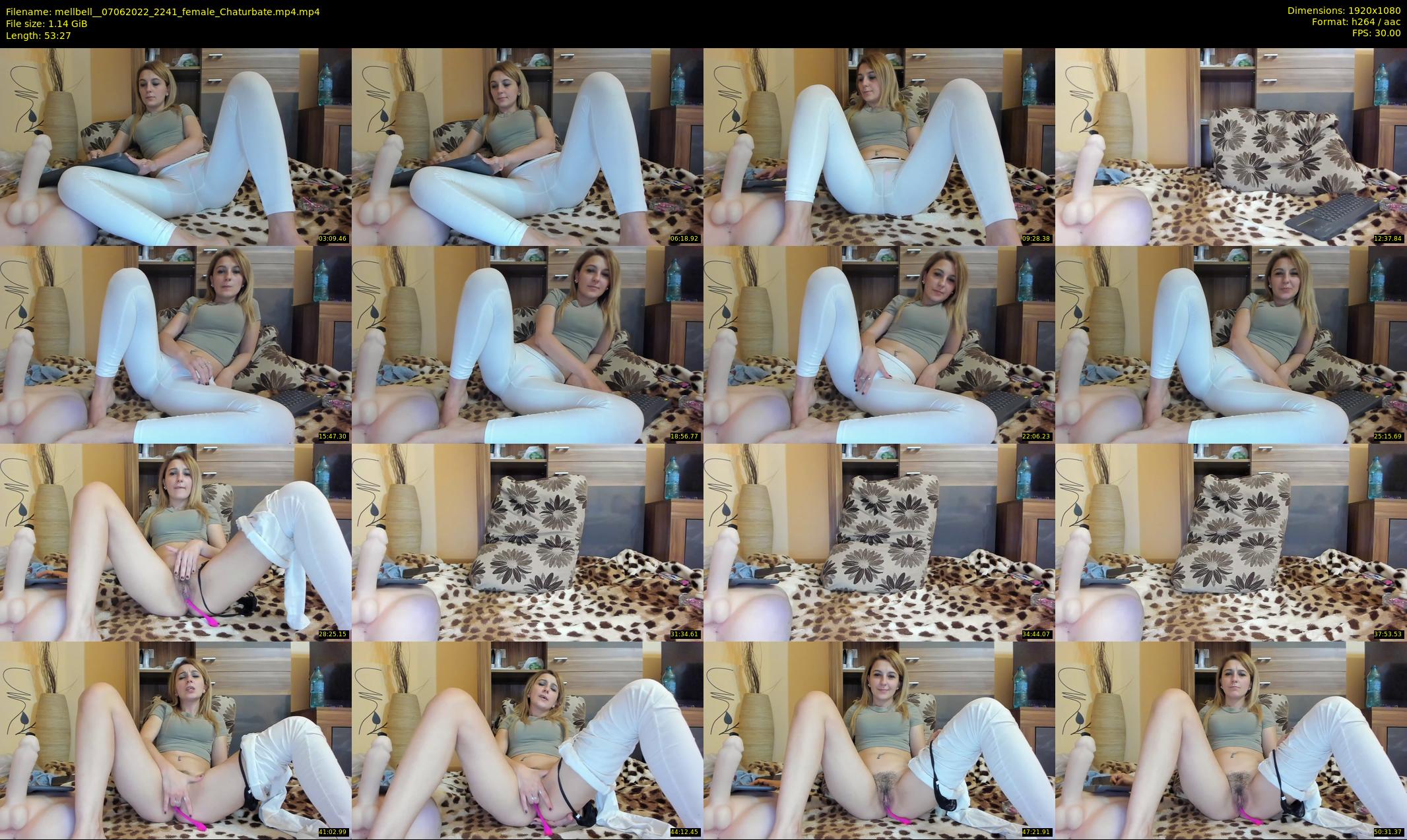 mellbell_ — 54 minute Chaturbate female cam show recording, 1080p, Jun 7, 2022