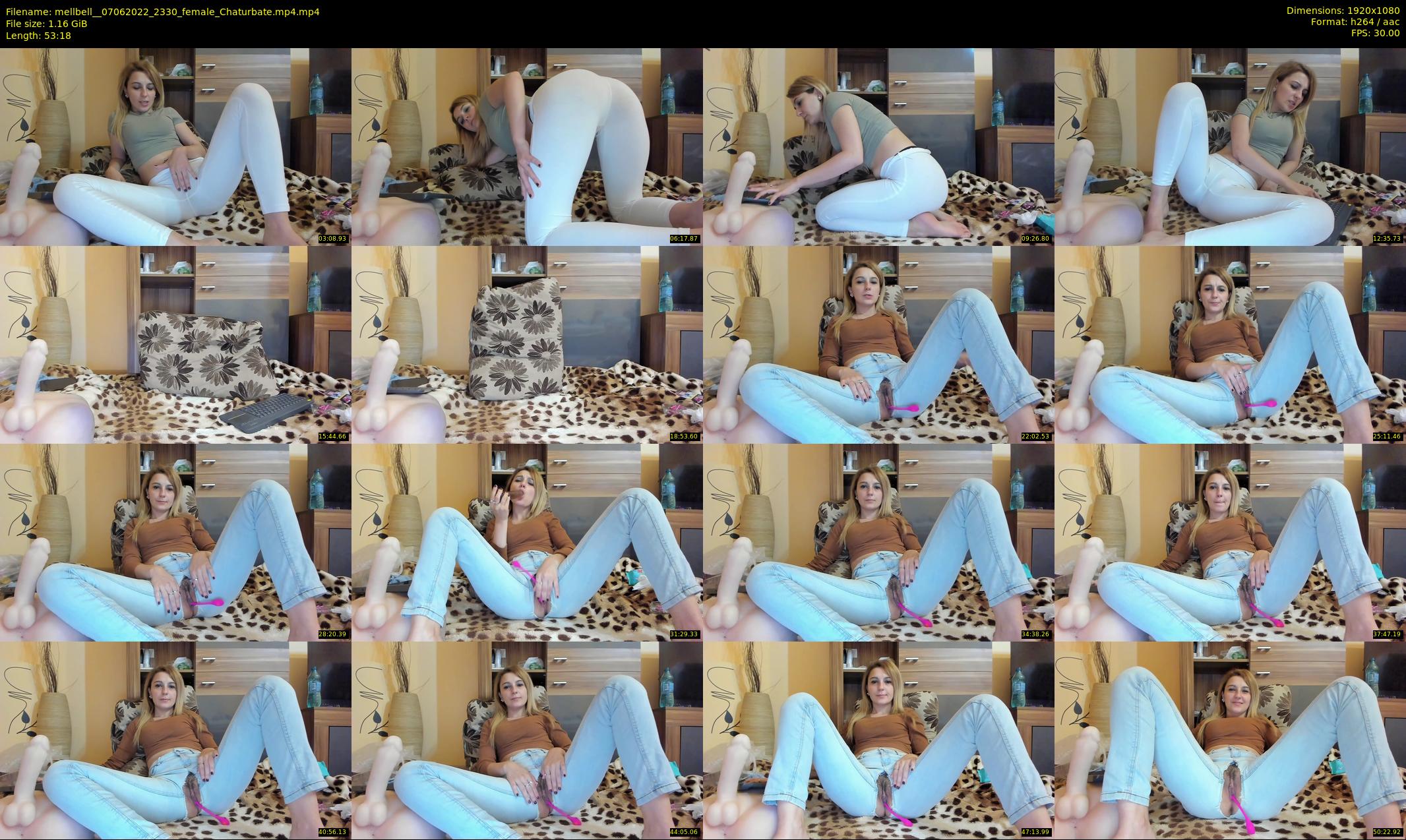mellbell_ — 54 minute Chaturbate female cam show recording, 1080p, Jun 7, 2022