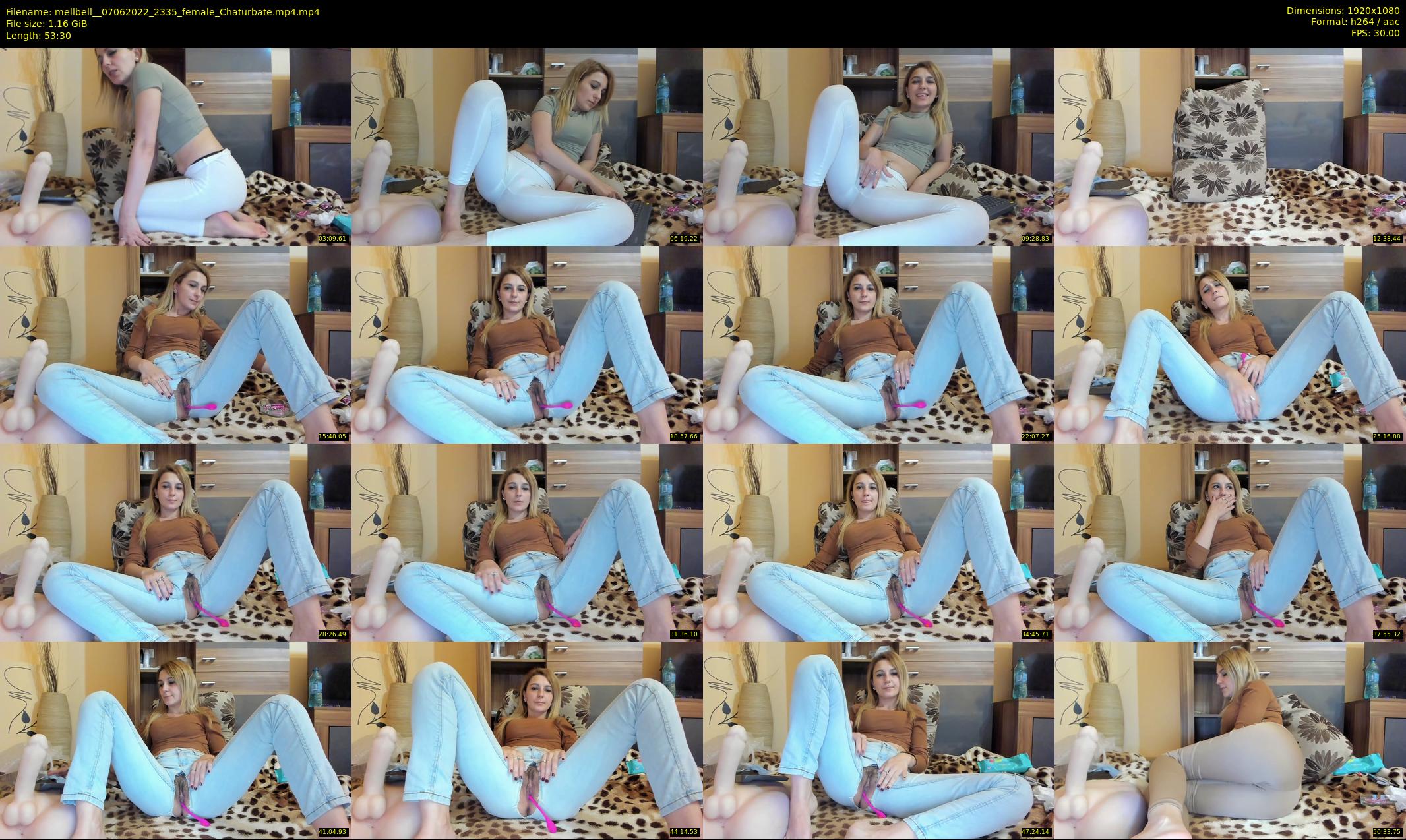 mellbell_ — 54 minute Chaturbate female cam show recording, 1080p, Jun 7, 2022