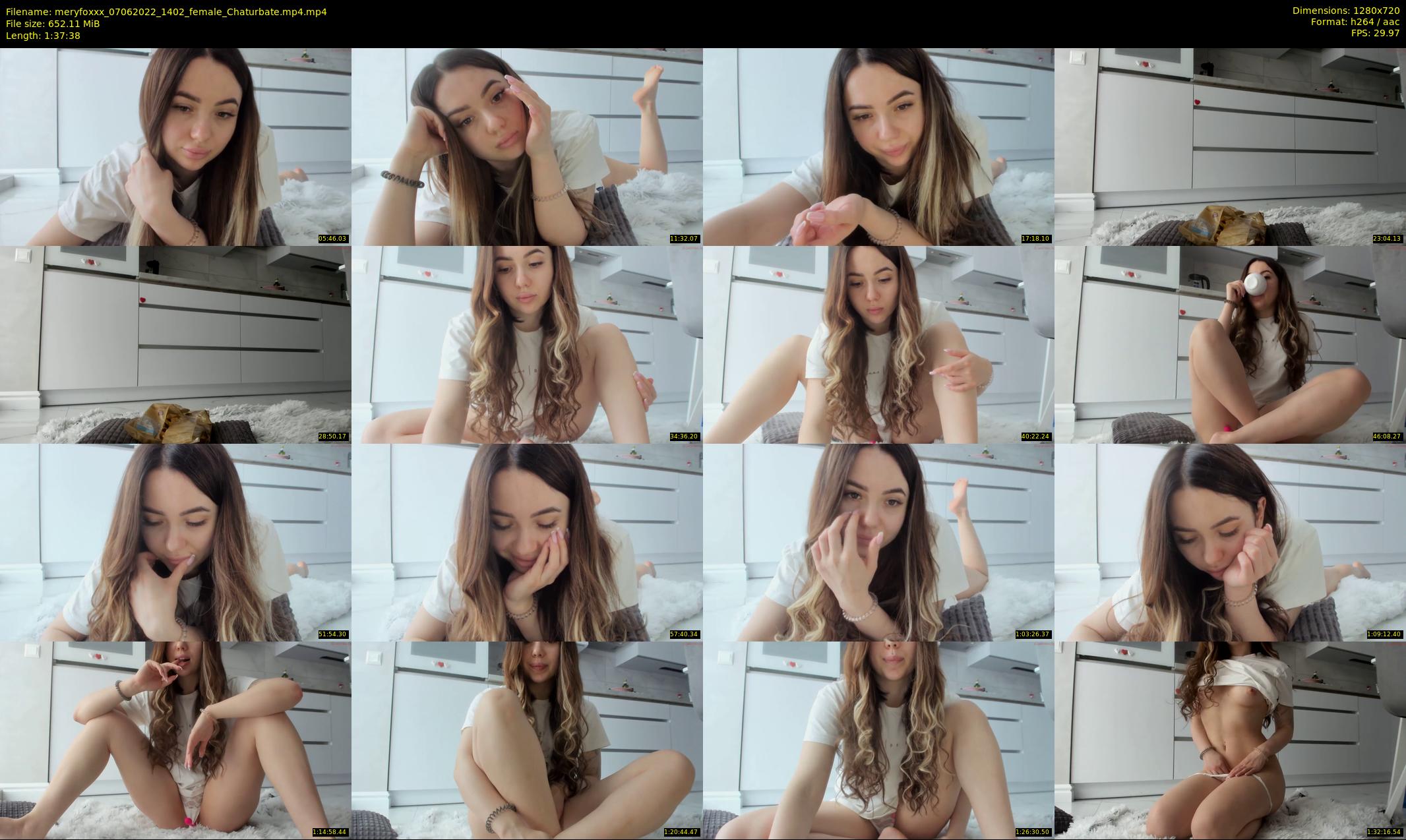 meryfoxxx — 98 minute Chaturbate female cam show recording, 720p, Jun 7, 2022