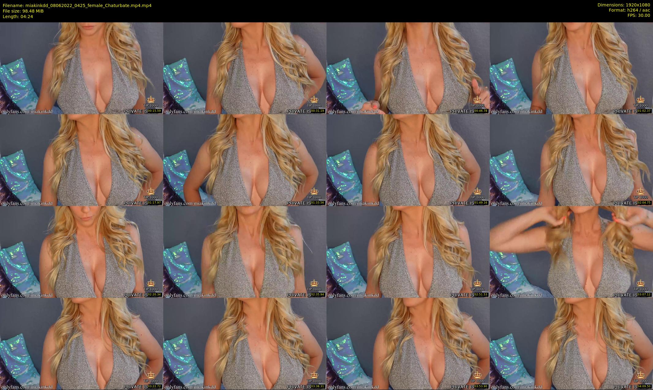 miakinkdd — 5 minute Chaturbate female cam show recording, 1080p, Jun 8, 2022