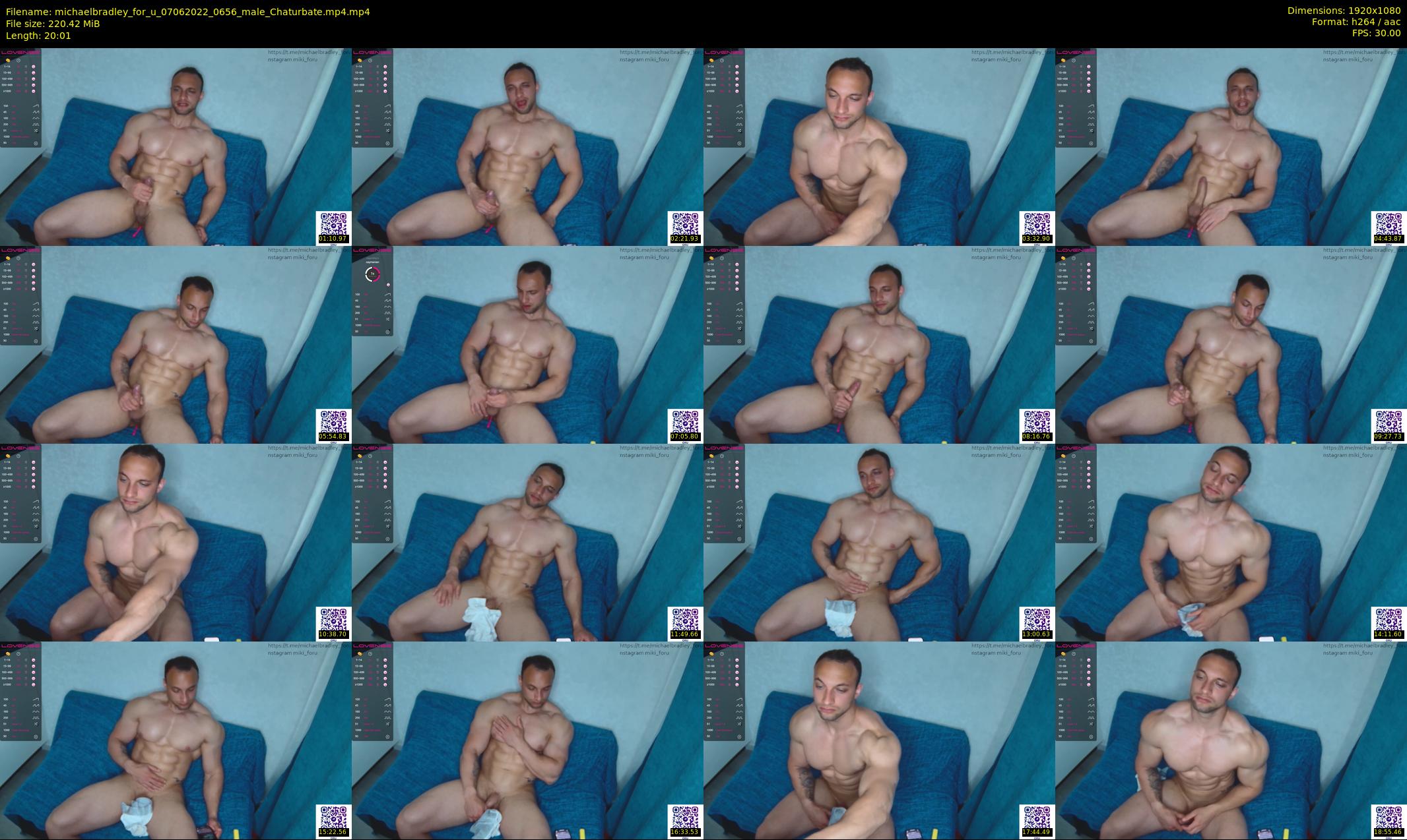 michaelbradley_for_u — 21 minute Chaturbate male cam show recording, 1080p, Jun 7, 2022