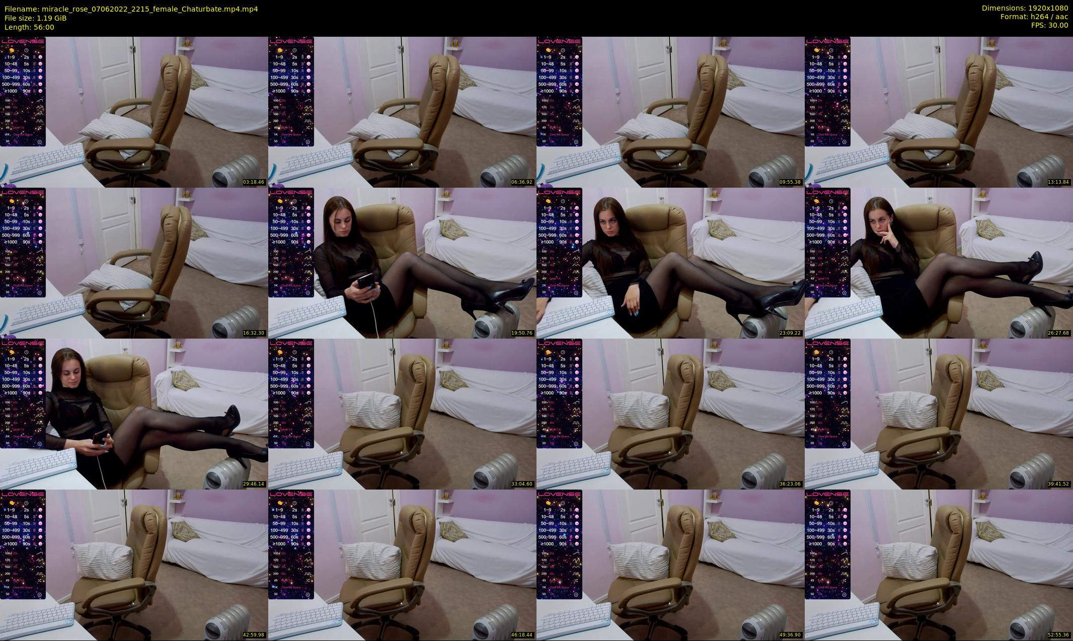 miracle_rose — 56 minute Chaturbate female cam show recording, 1080p, Jun 7, 2022