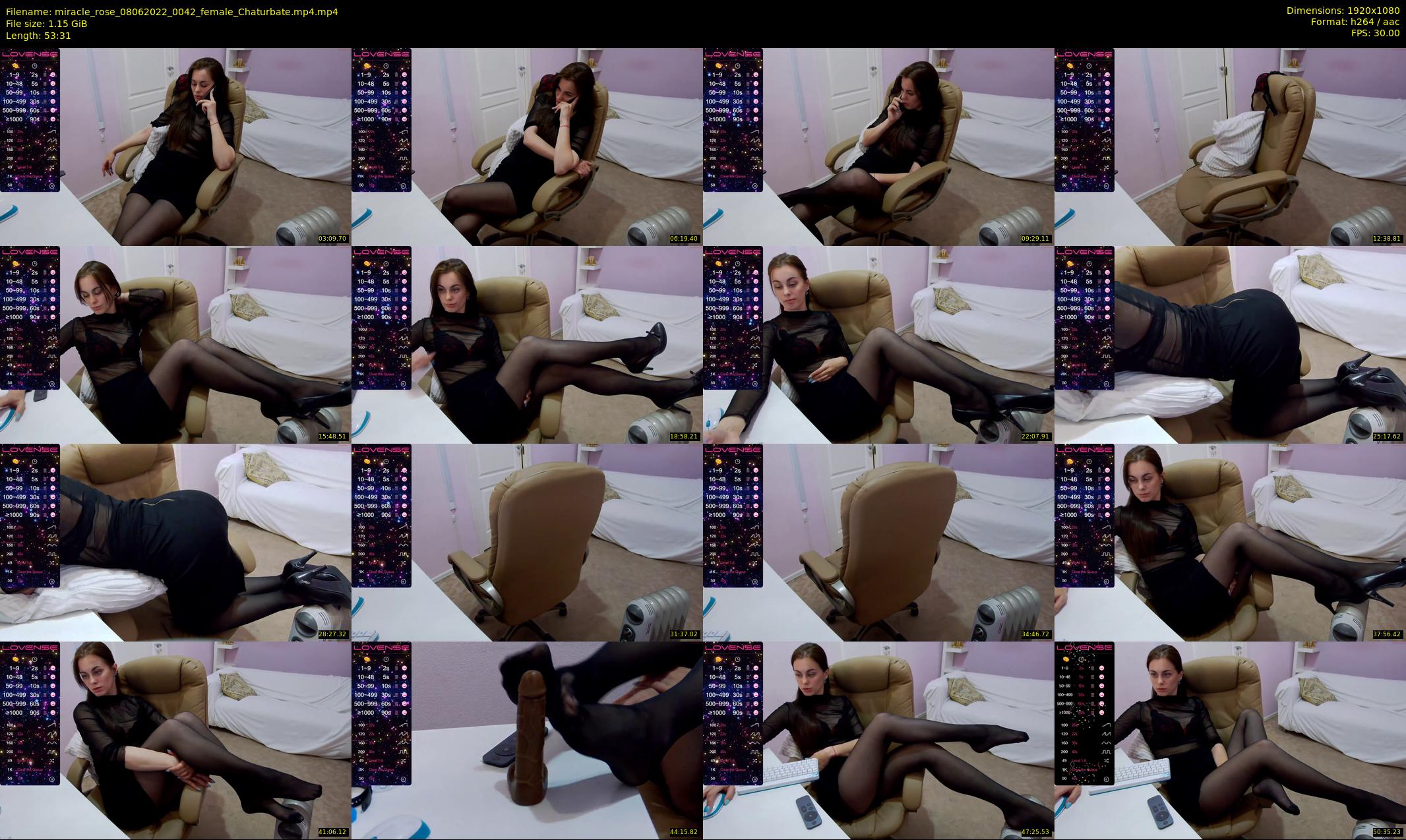 miracle_rose — 54 minute Chaturbate female cam show recording, 1080p, Jun 8, 2022
