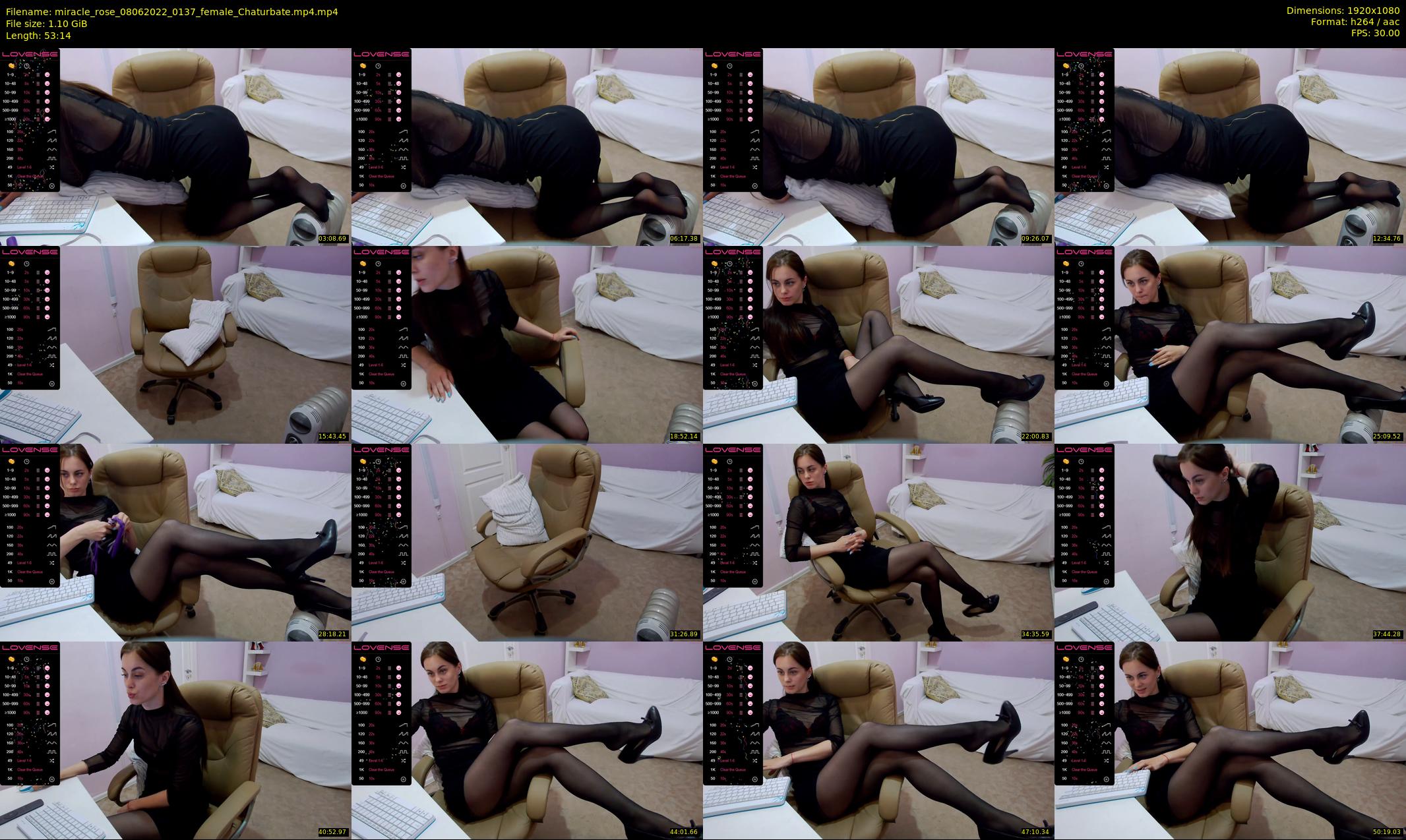 miracle_rose — 54 minute Chaturbate female cam show recording, 1080p, Jun 8, 2022