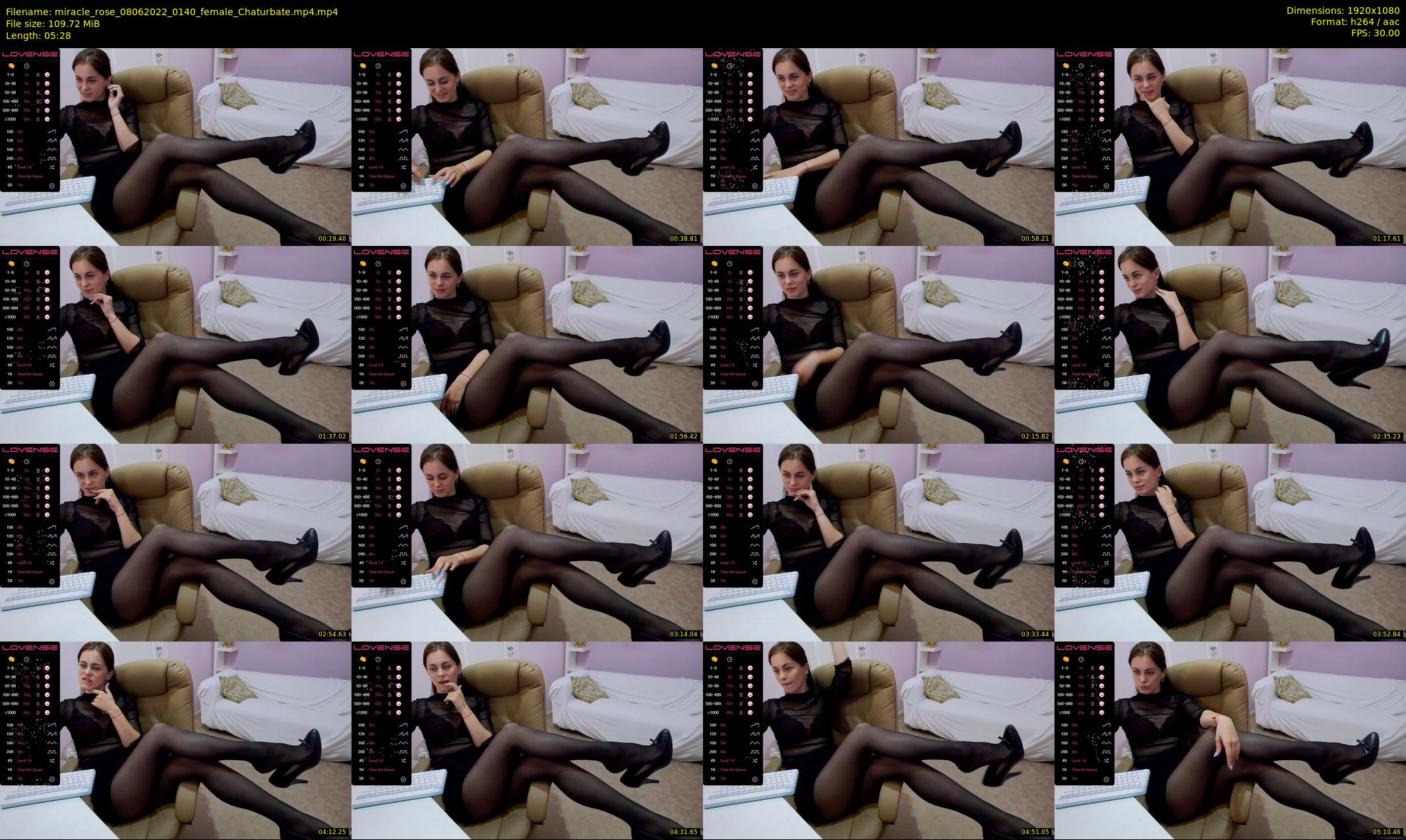 miracle_rose — 6 minute Chaturbate female cam show recording, 1080p, Jun 8, 2022