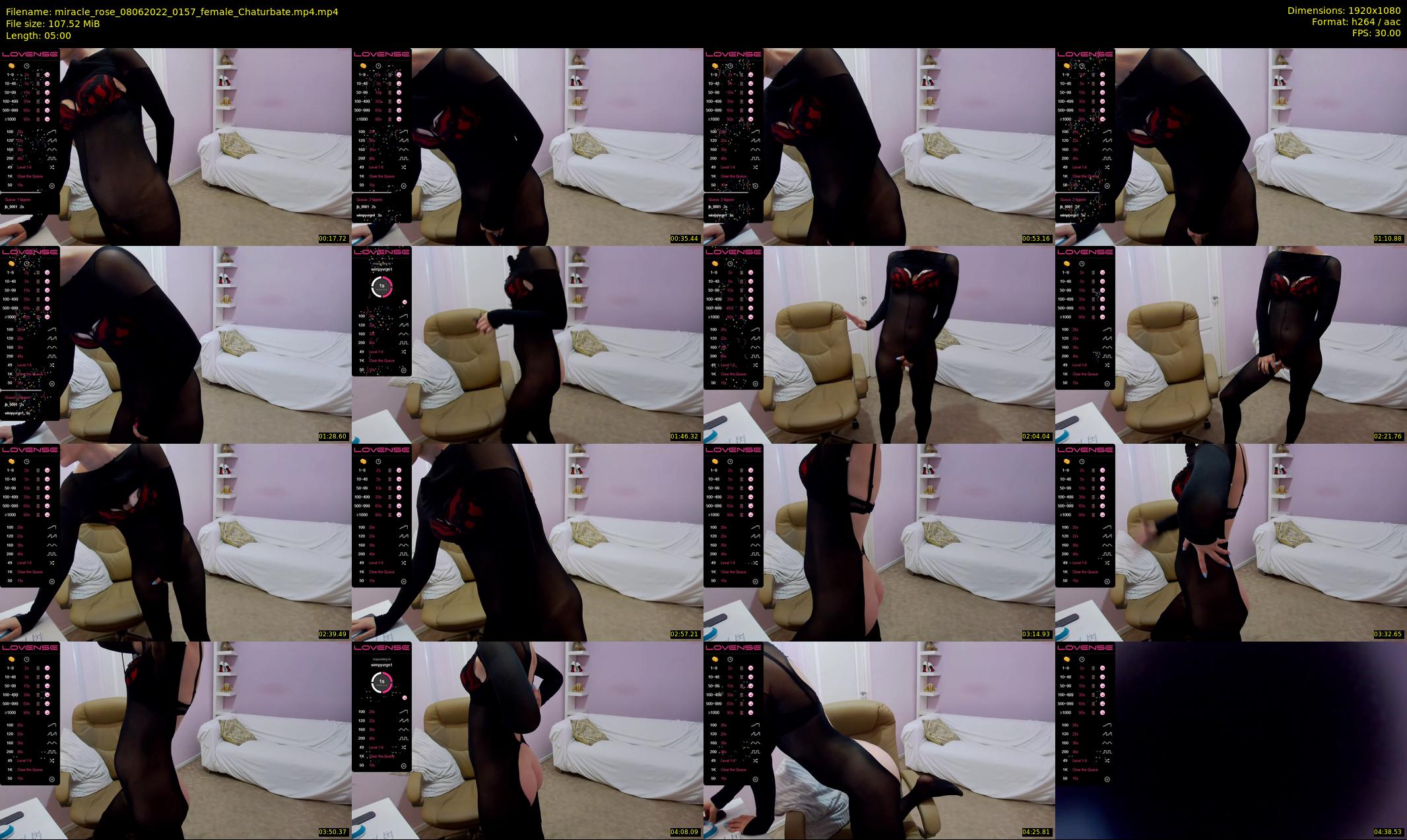 miracle_rose — 5 minute Chaturbate female cam show recording, 1080p, Jun 8, 2022