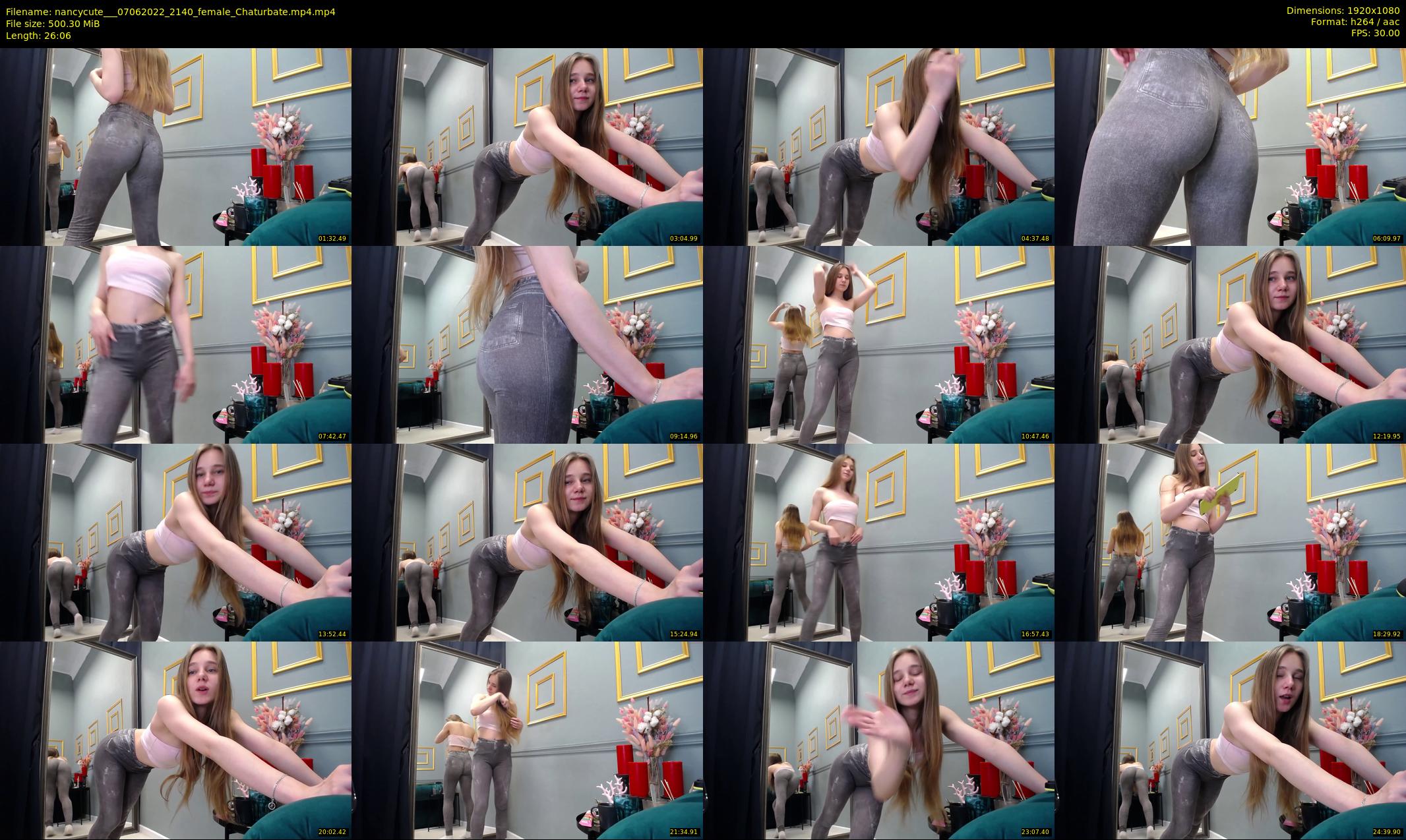 nancycute__ — 27 minute Chaturbate female cam show recording, 1080p, Jun 7, 2022