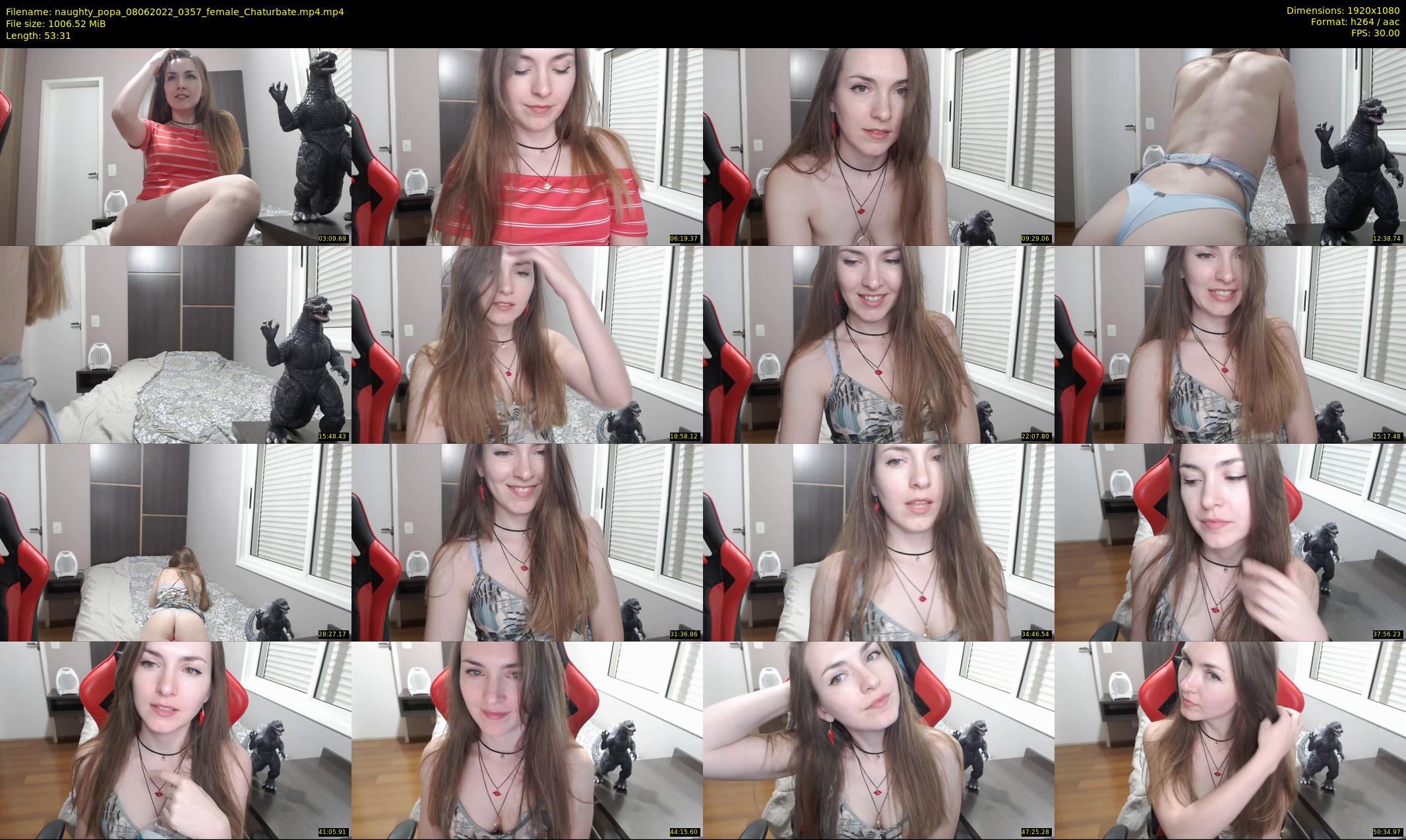 naughty_popa — 54 minute Chaturbate female cam show recording, 1080p, Jun 8, 2022
