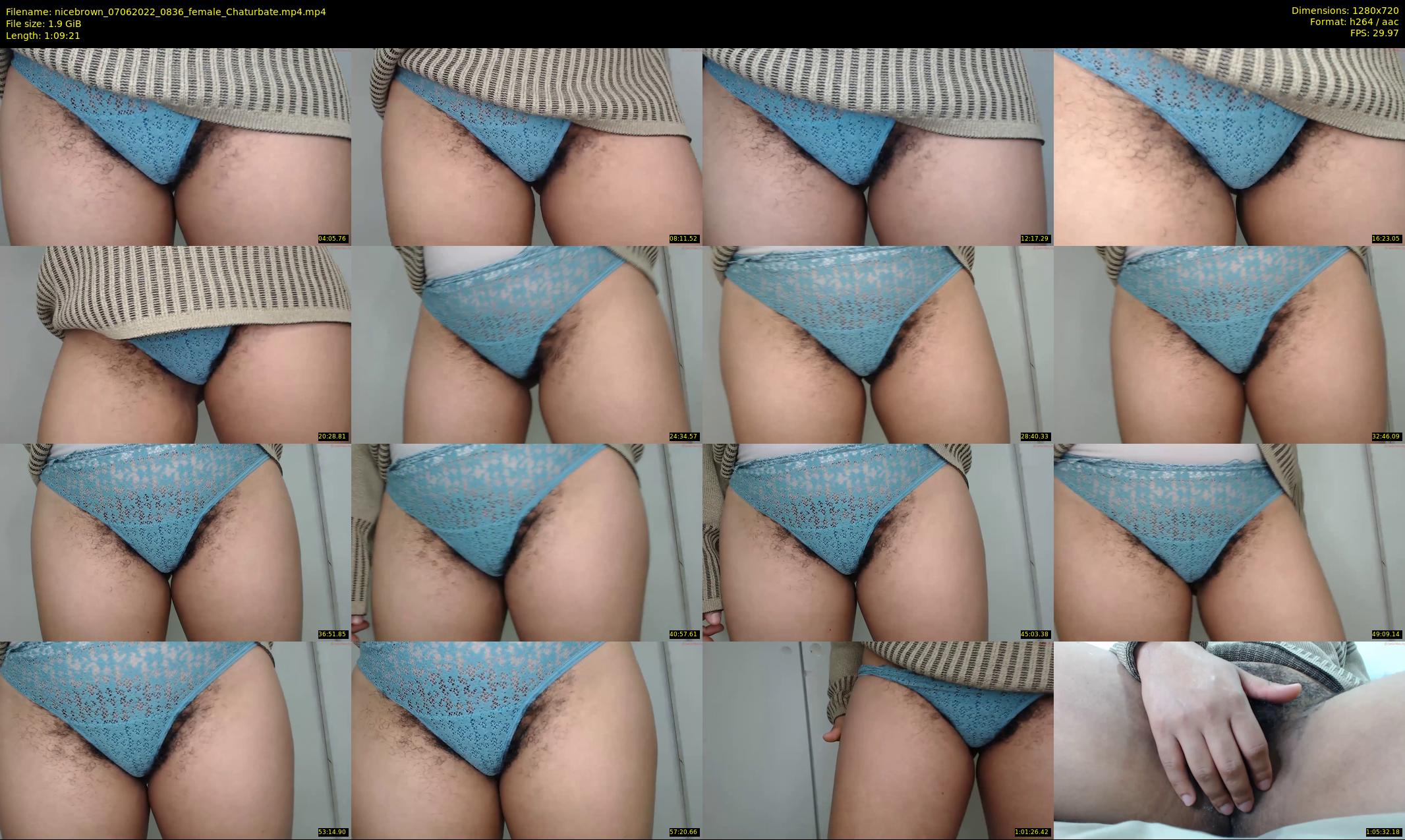 nicebrown — 70 minute Chaturbate female cam show recording, 720p, Jun 7, 2022