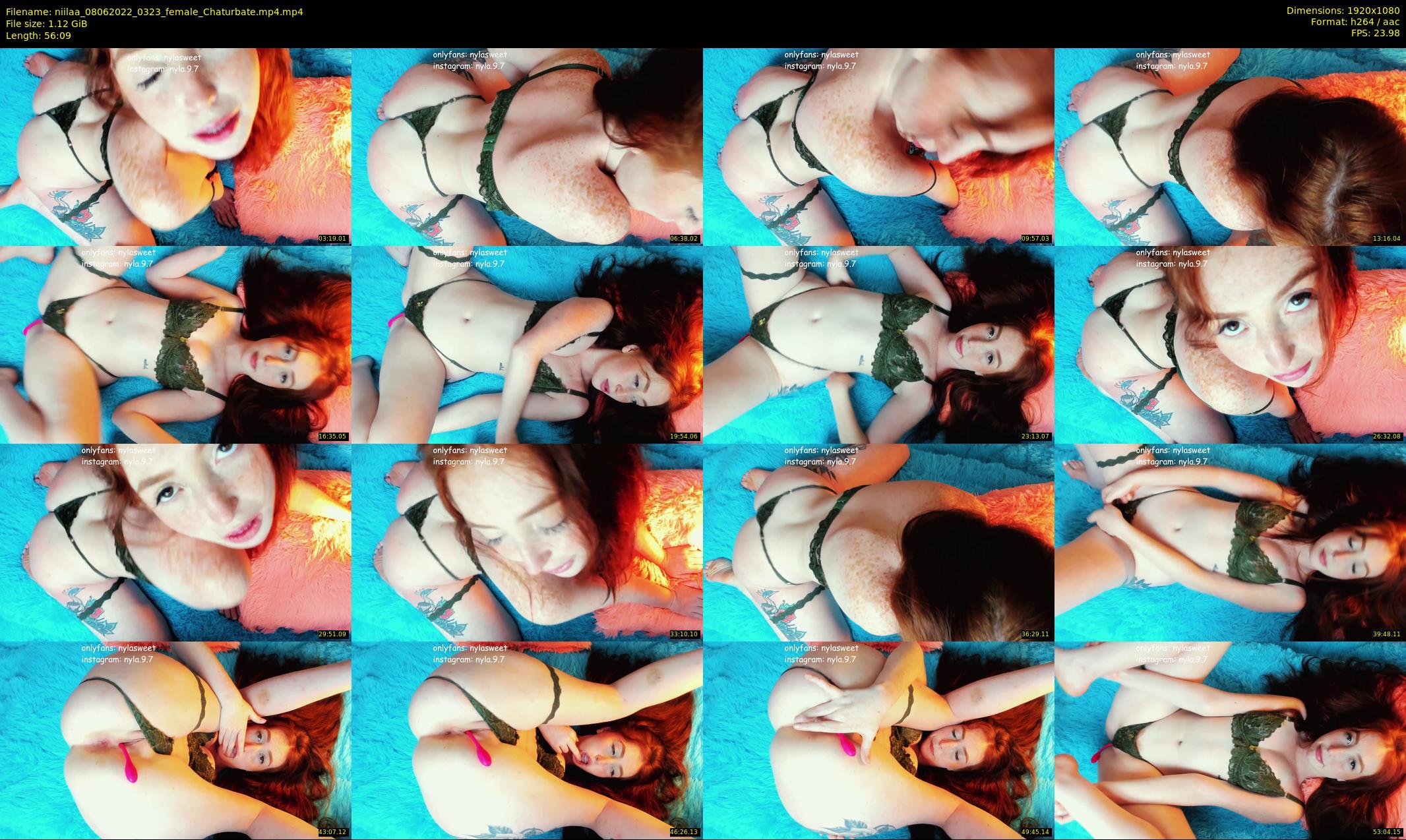 niilaa — 57 minute Chaturbate female cam show recording, 1080p, Jun 8, 2022