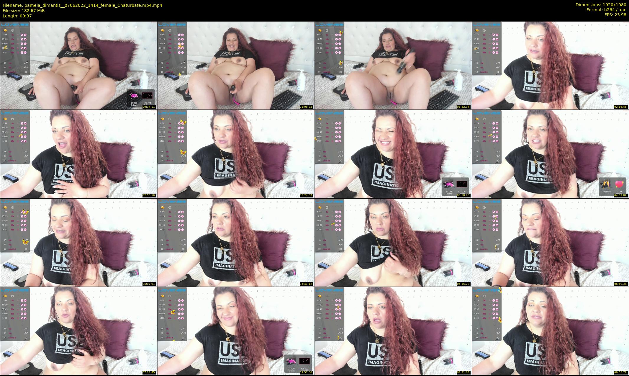 pamela_dimantis_ — 10 minute Chaturbate female cam show recording, 1080p, Jun 7, 2022