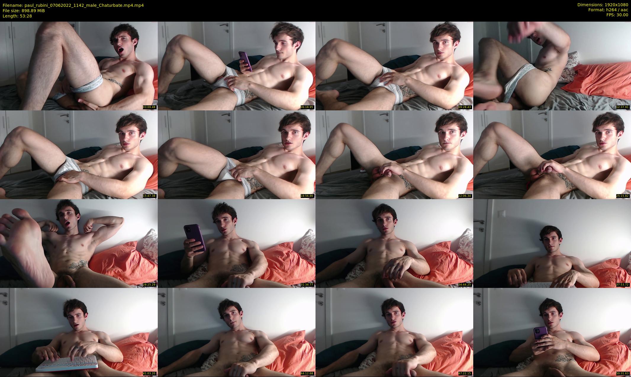 paul_rubini — 54 minute Chaturbate male cam show recording, 1080p, Jun 7, 2022