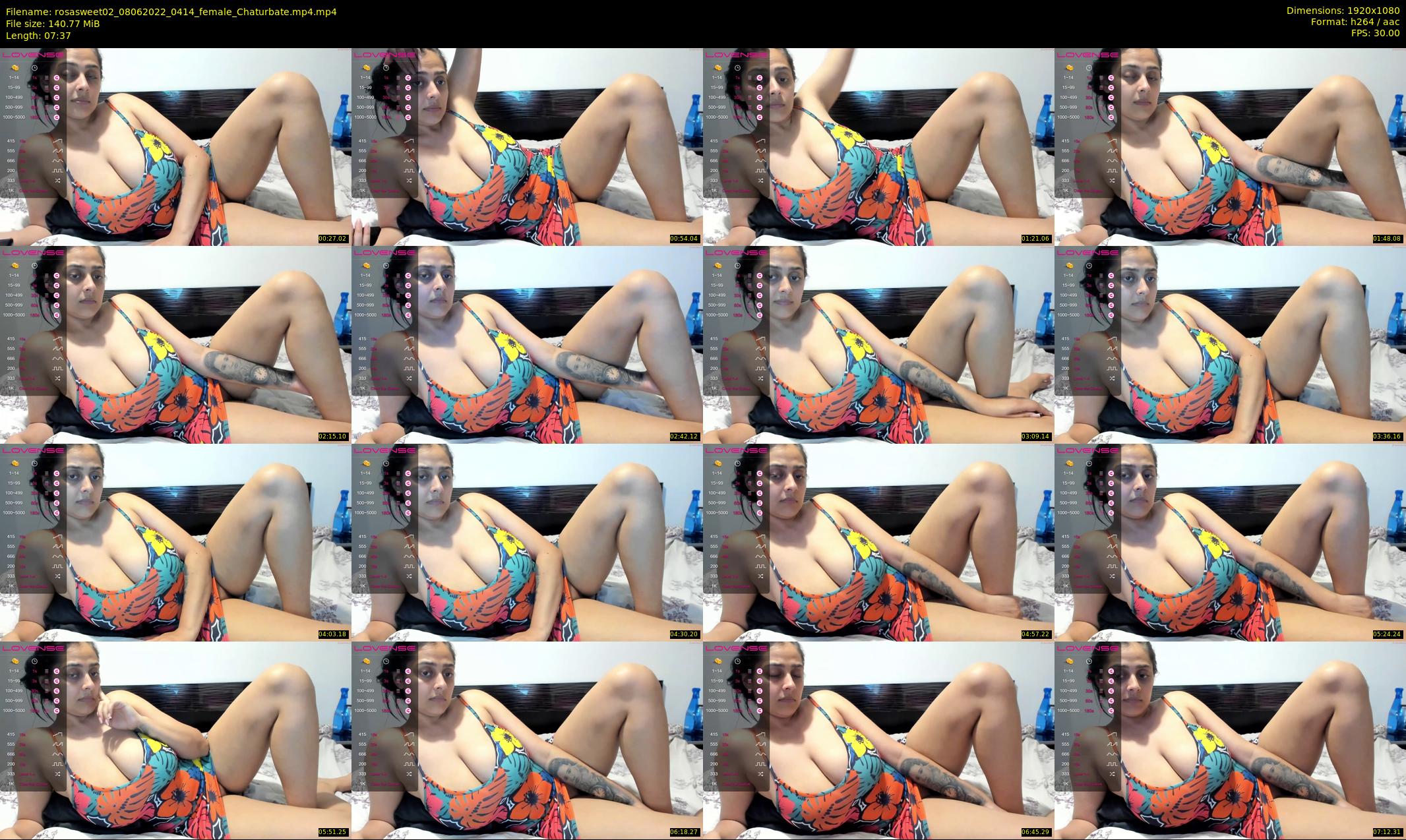 rosasweet02 — 8 minute Chaturbate female cam show recording, 1080p, Jun 8, 2022