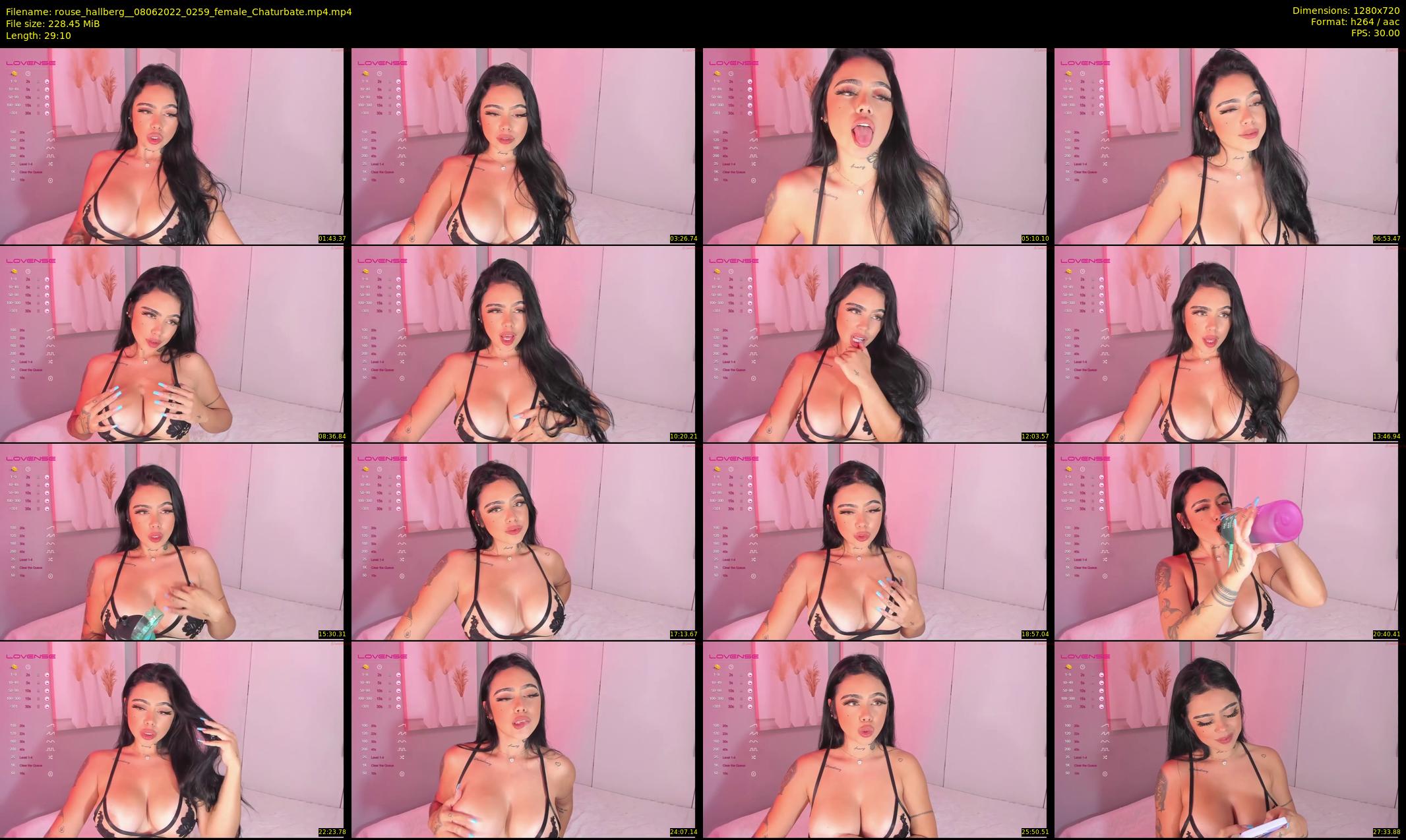 rouse_hallberg_ — 30 minute Chaturbate female cam show recording, 720p, Jun 8, 2022