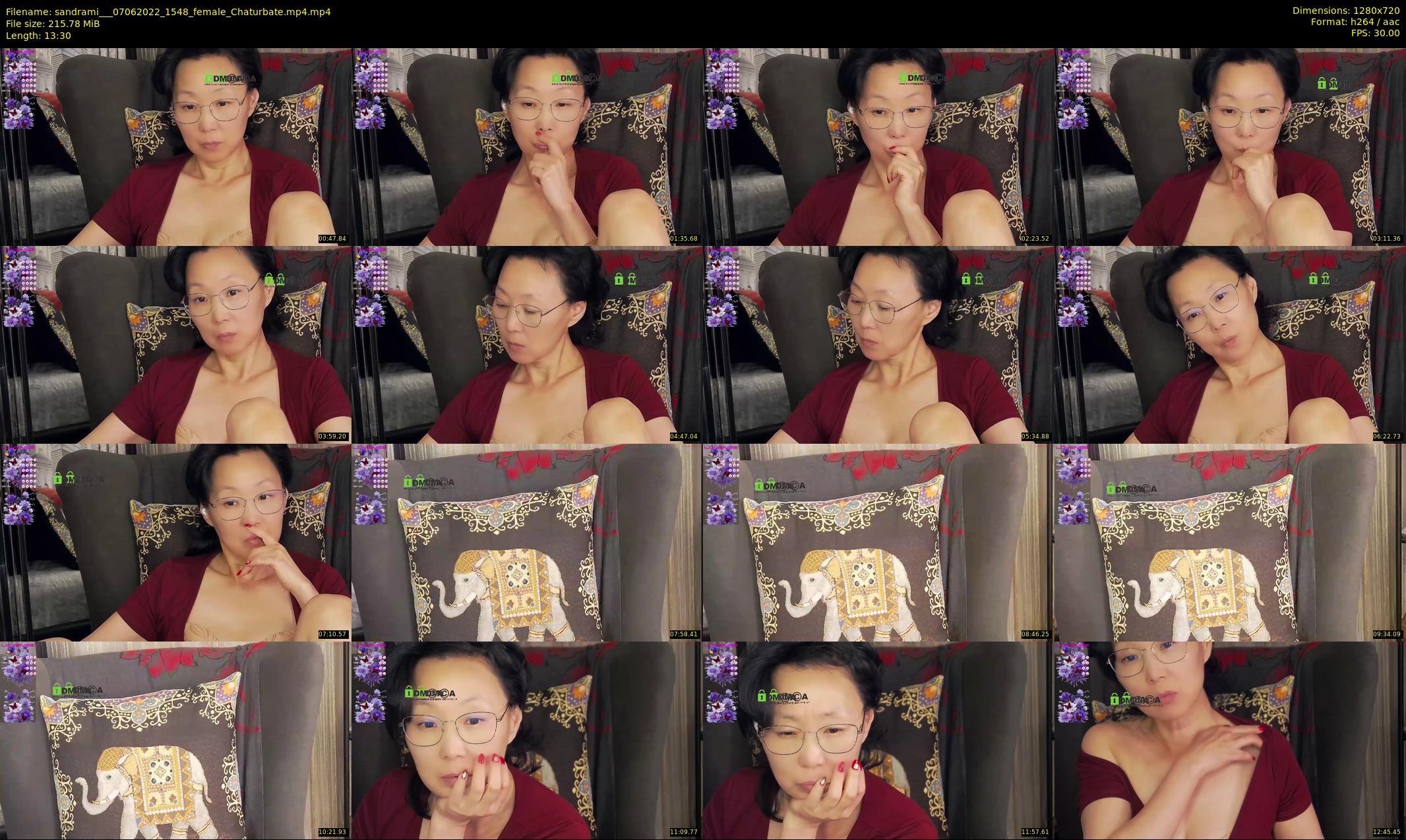 sandrami__ — 14 minute Chaturbate female cam show recording, 720p, Jun 7, 2022