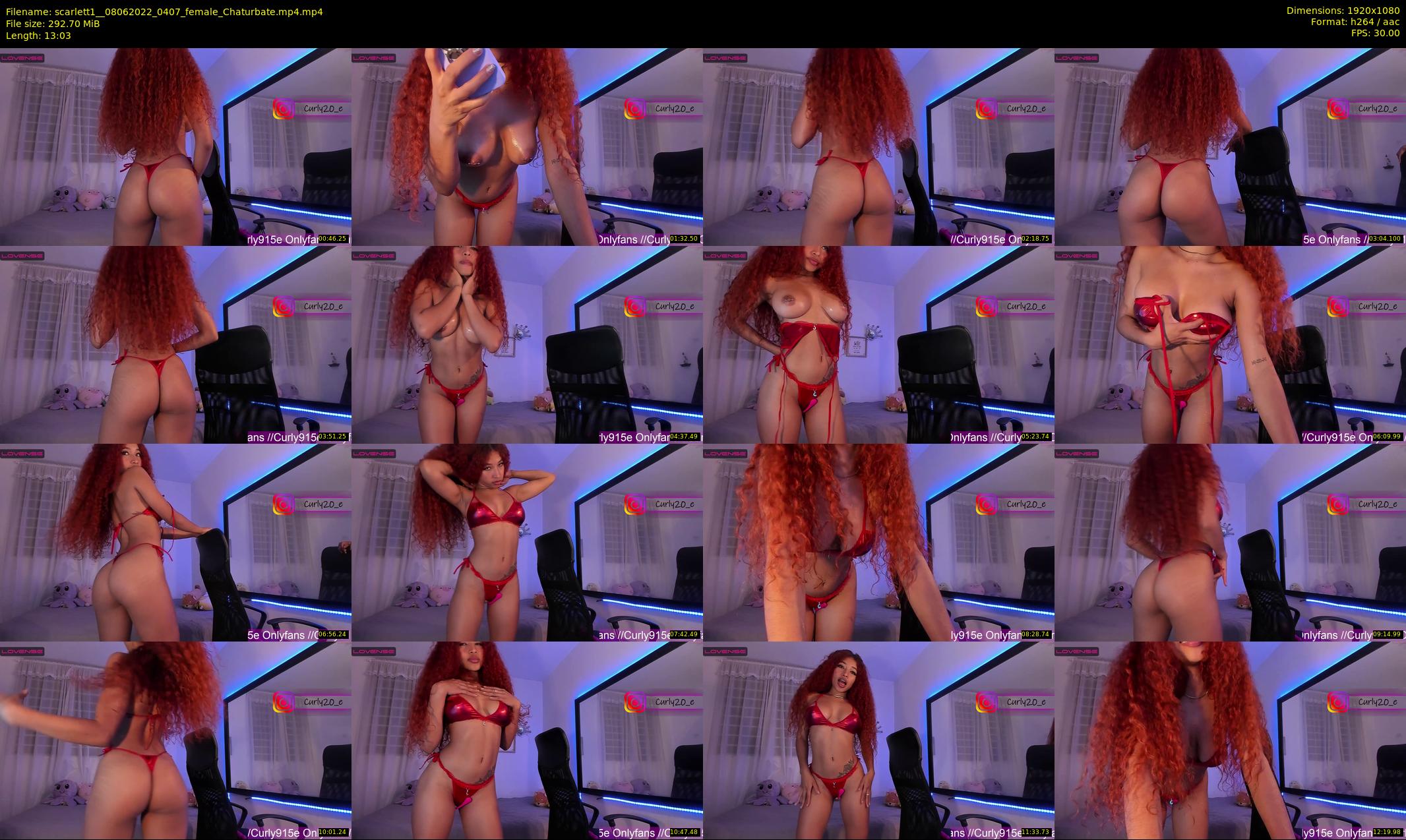 scarlett1_ — 14 minute Chaturbate female cam show recording, 1080p, Jun 8, 2022