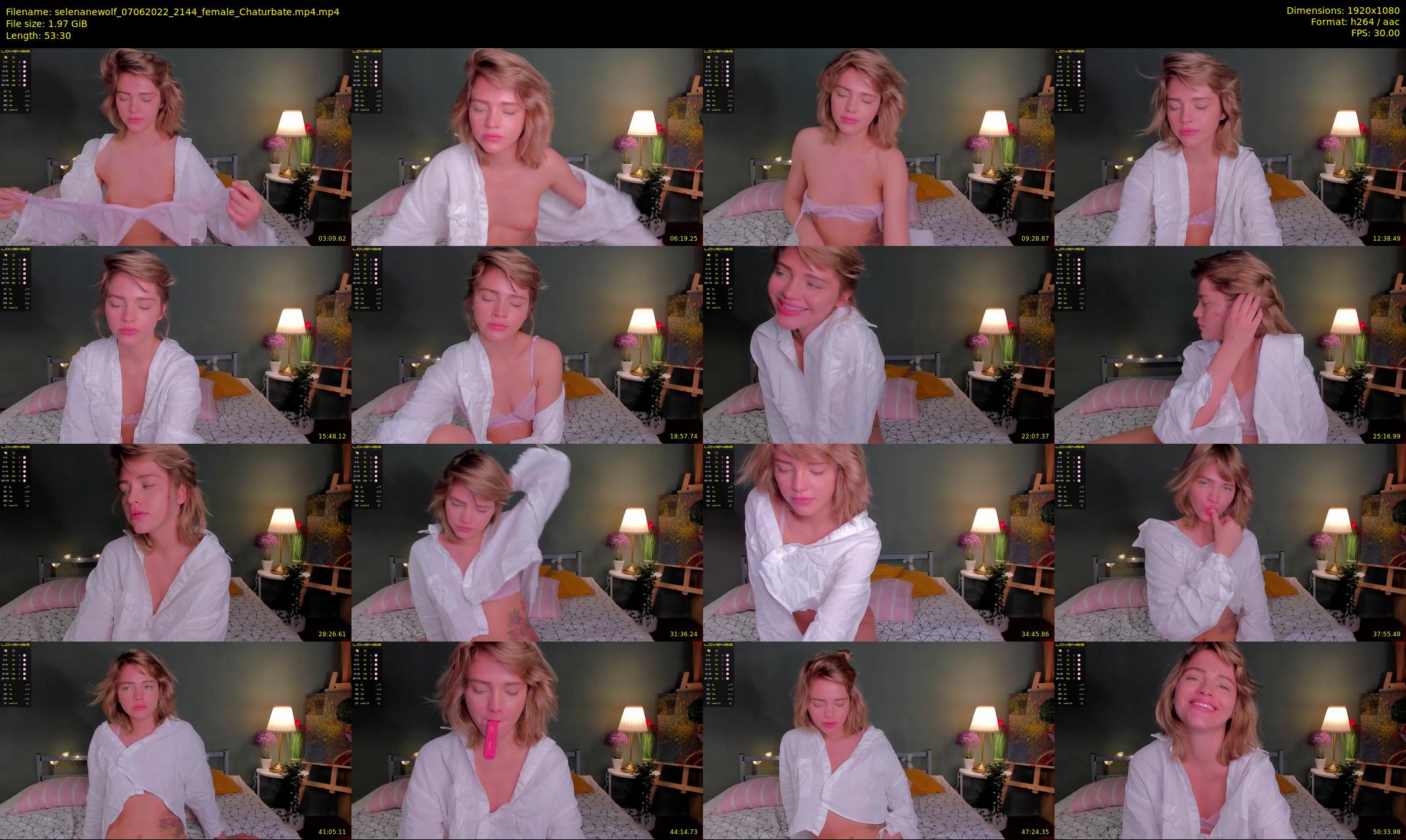 selenanewolf — 54 minute Chaturbate couple cam show recording, 1080p, Jun 7, 2022