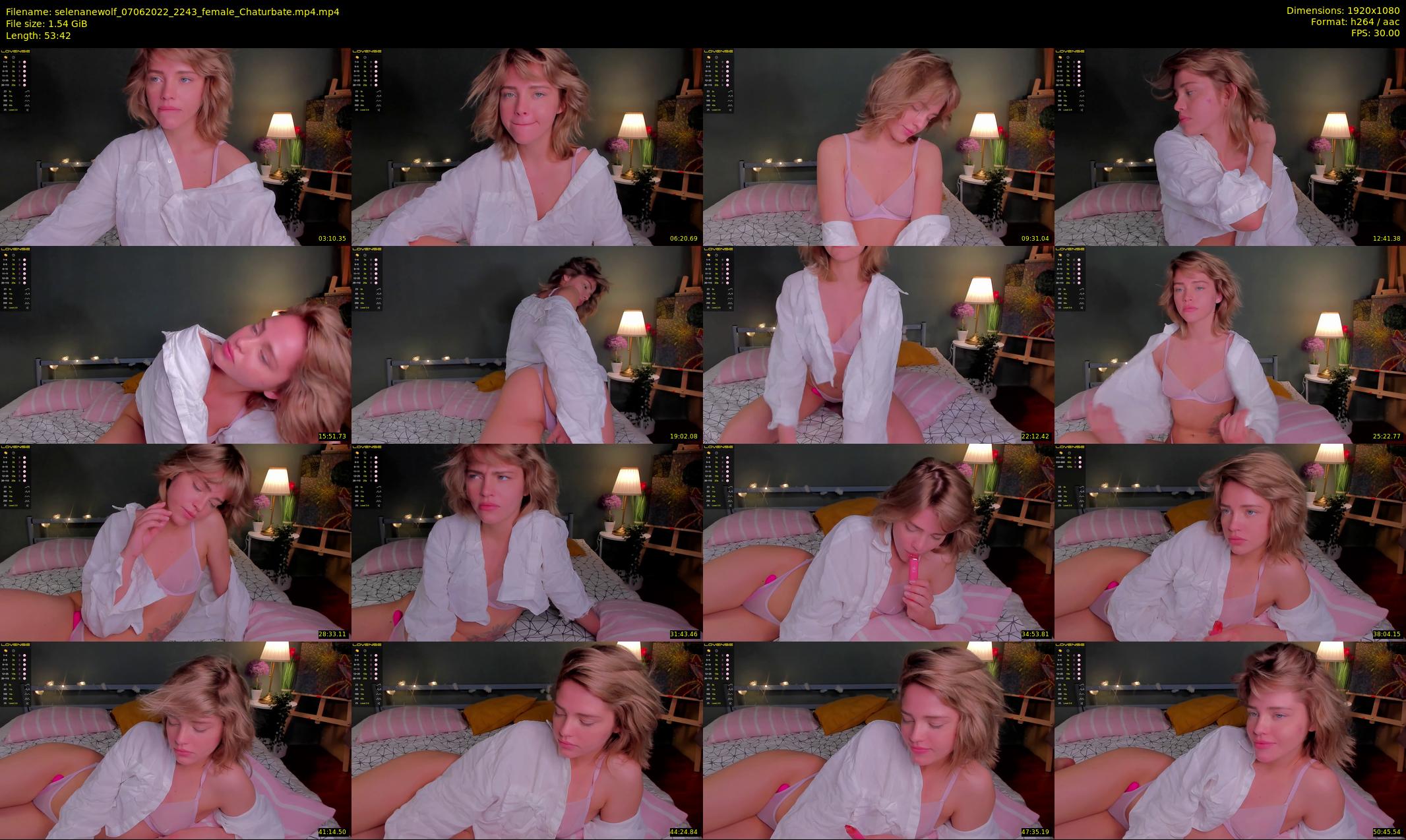 selenanewolf — 54 minute Chaturbate couple cam show recording, 1080p, Jun 7, 2022