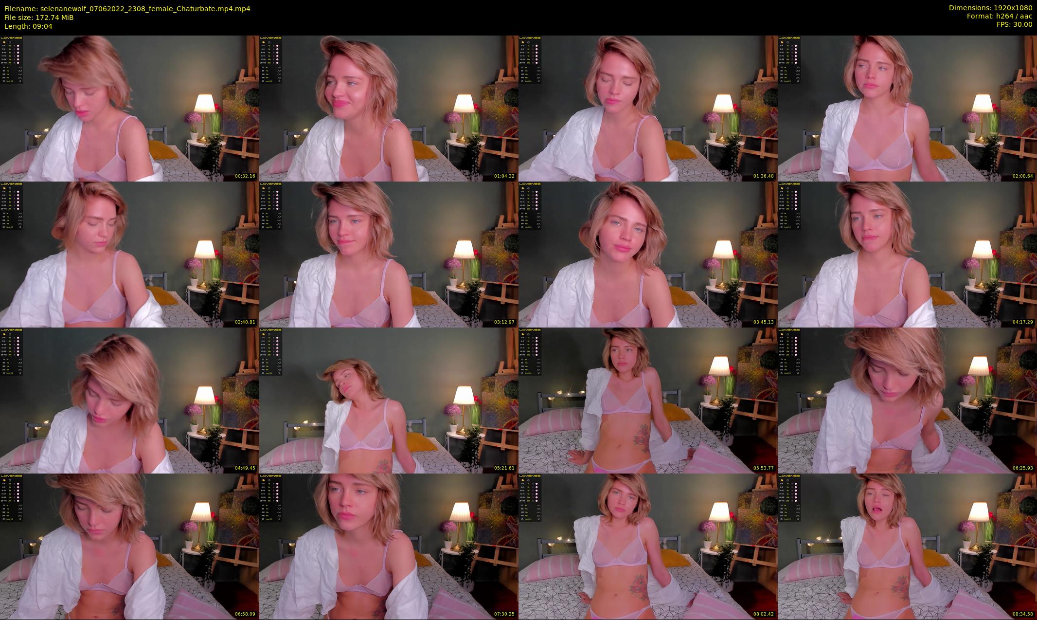 selenanewolf — 10 minute Chaturbate couple cam show recording, 1080p, Jun 7, 2022