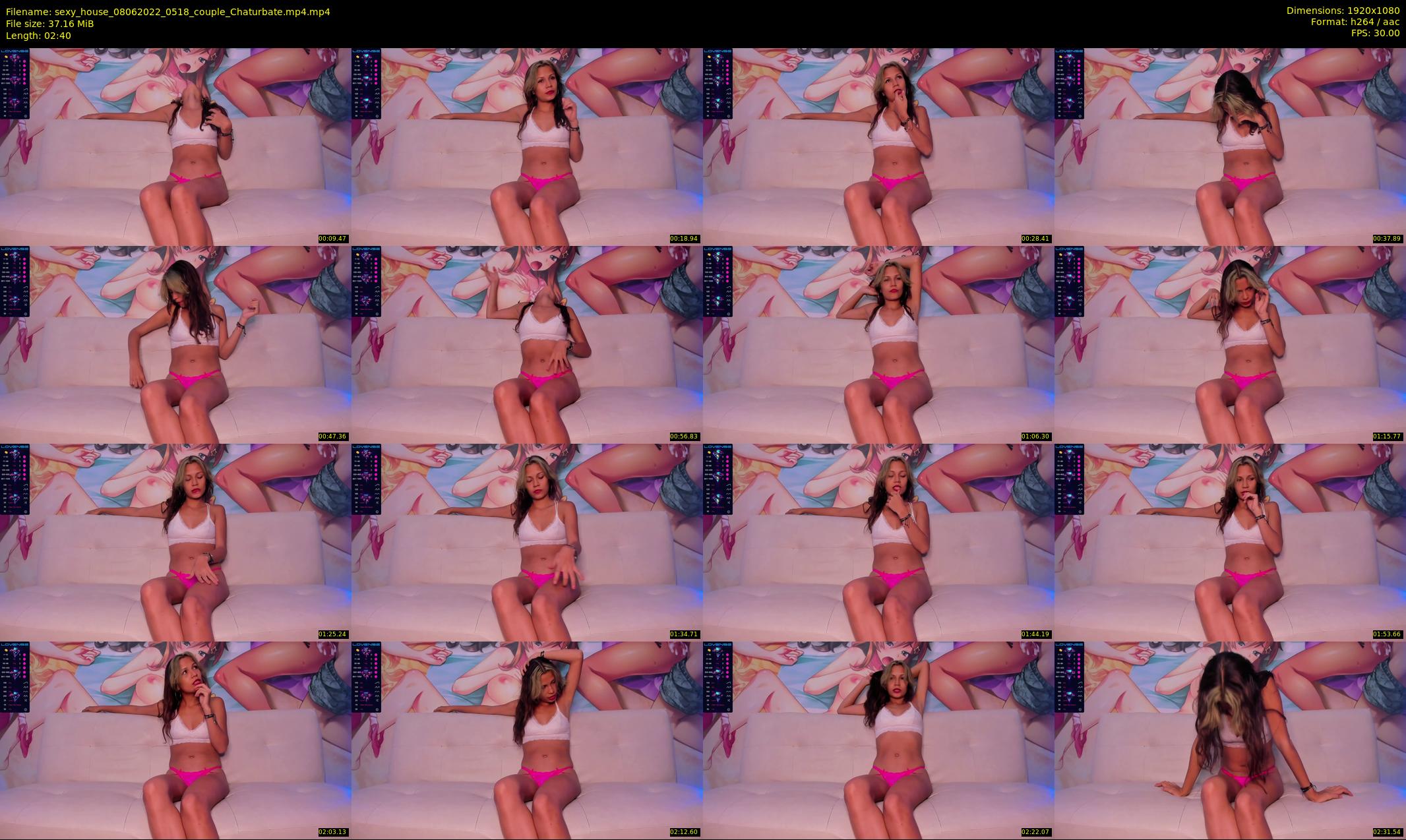 sexy_house — 3 minute Chaturbate couple cam show recording, 1080p, Jun 8, 2022