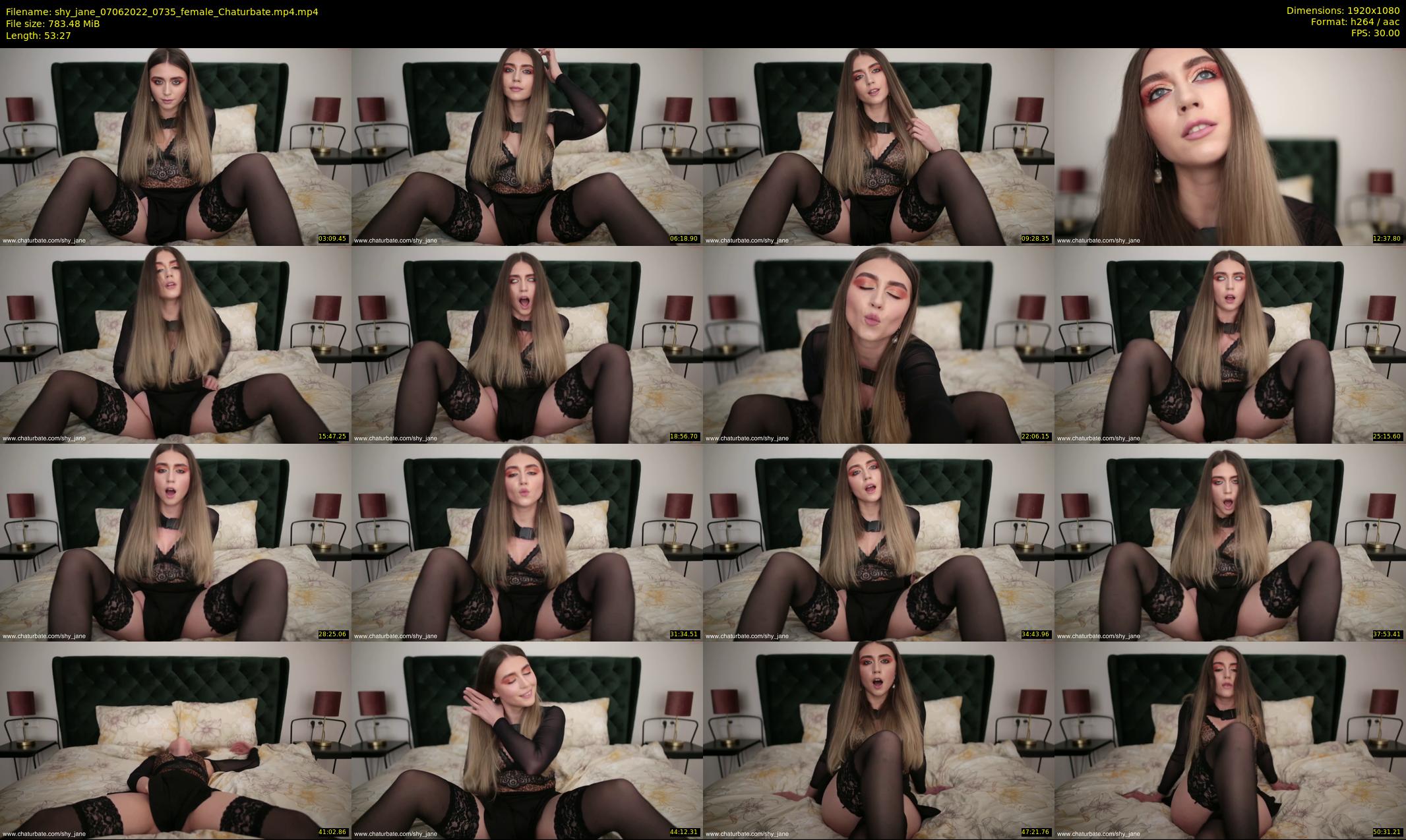 shy_jane — 54 minute Chaturbate female cam show recording, 1080p, Jun 7, 2022