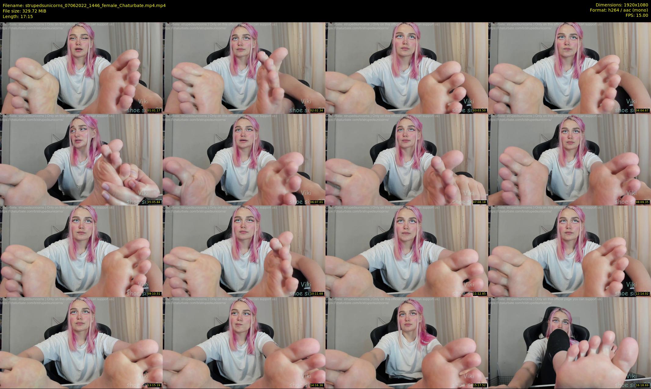 strupedsunicorns — 18 minute Chaturbate couple cam show recording, 1080p, Jun 7, 2022