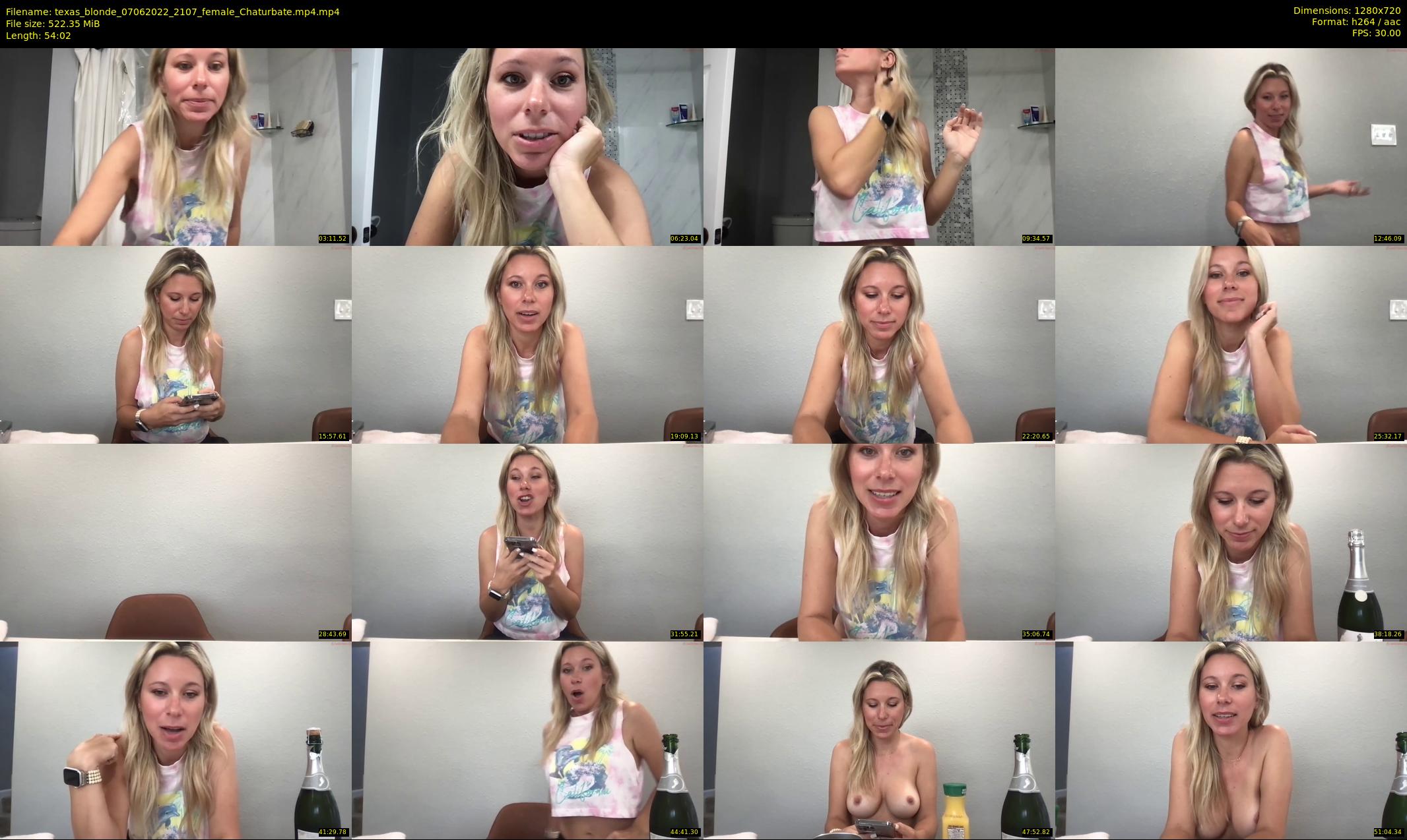 texas_blonde — 55 minute Chaturbate female cam show recording, 720p, Jun 7, 2022