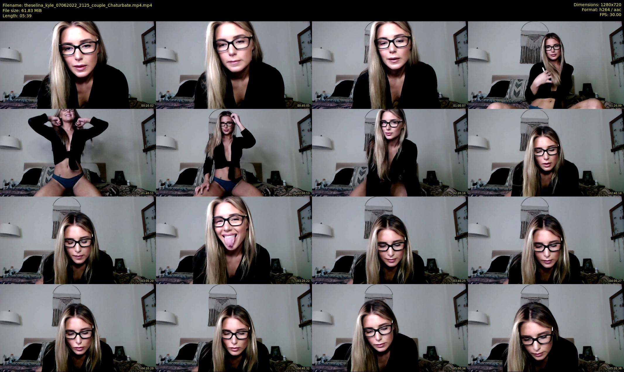 theselina_kyle — 6 minute Chaturbate female cam show recording, 720p, Jun 7, 2022
