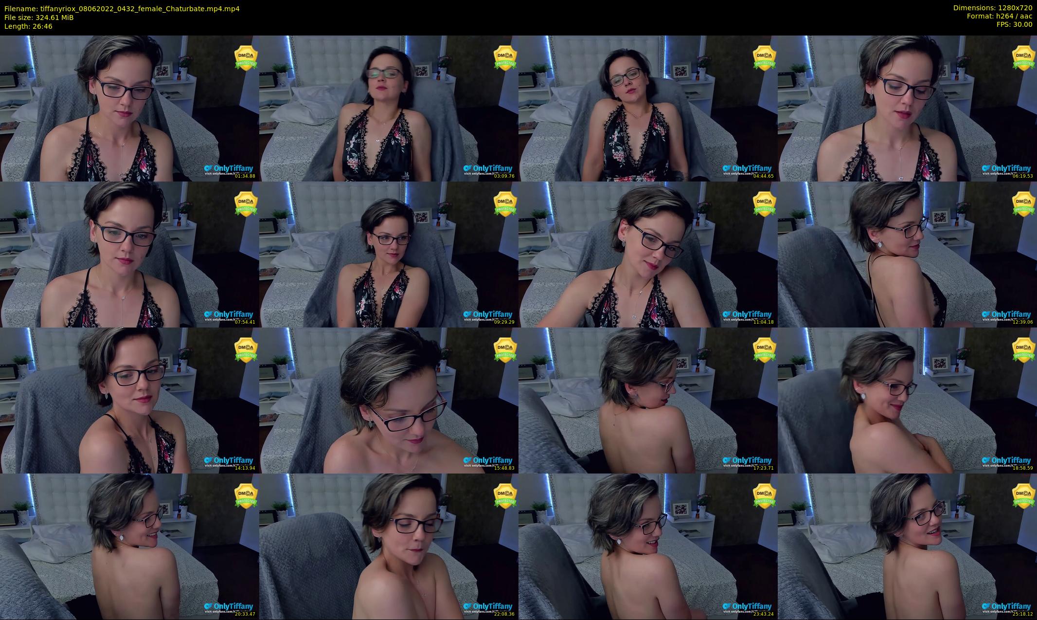 tiffanyriox — 27 minute Chaturbate female cam show recording, 720p, Jun 8, 2022