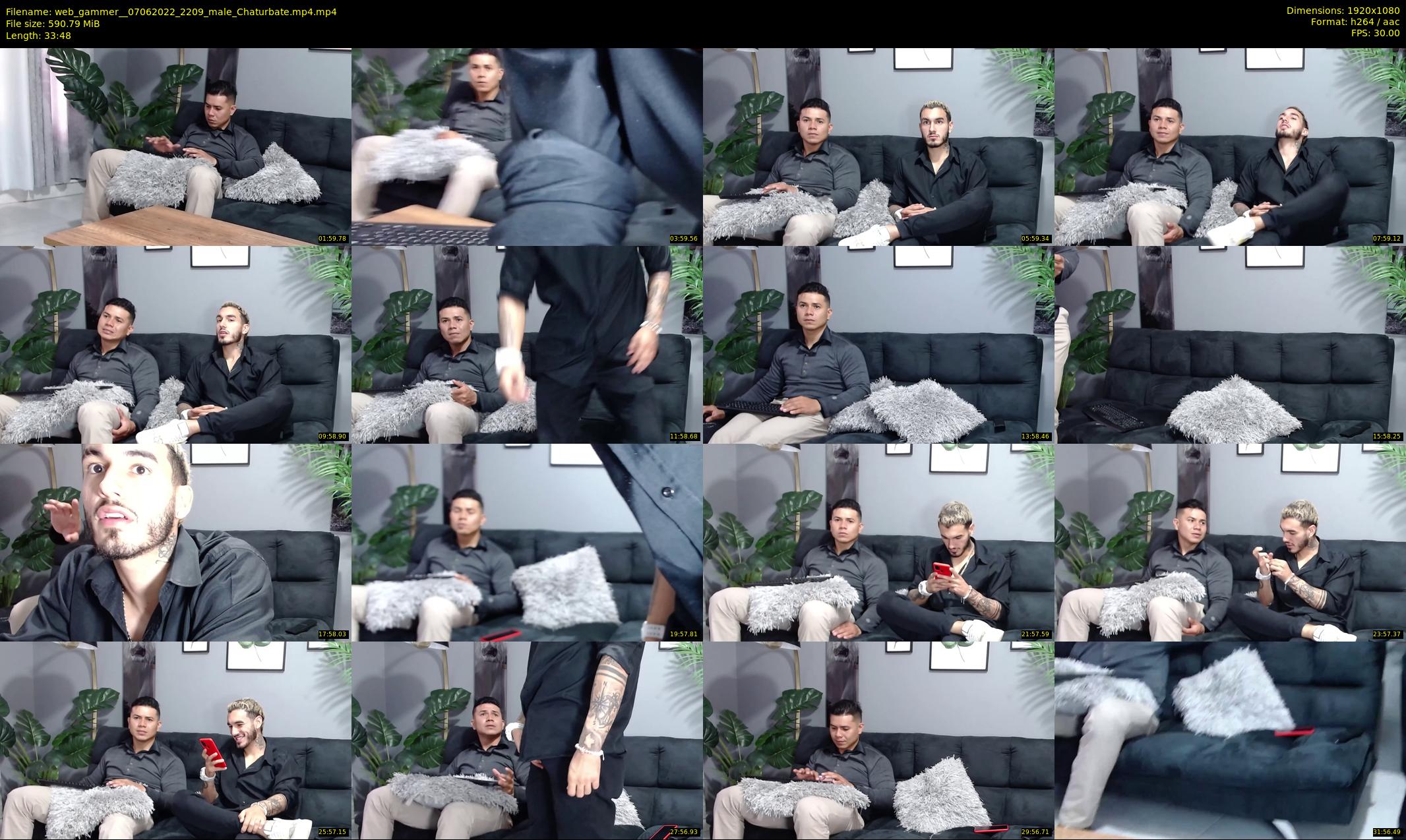 web_gammer_ — 34 minute Chaturbate male cam show recording, 1080p, Jun 7, 2022