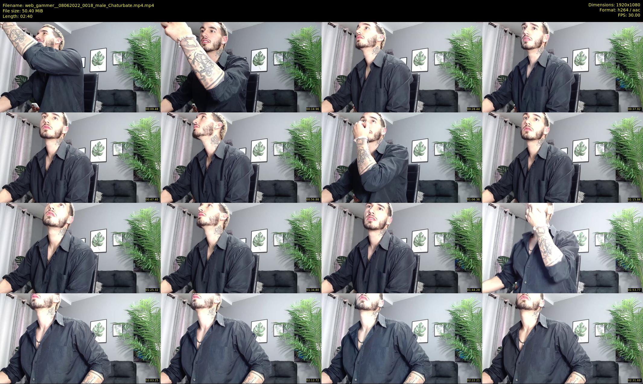 web_gammer_ — 3 minute Chaturbate male cam show recording, 1080p, Jun 8, 2022