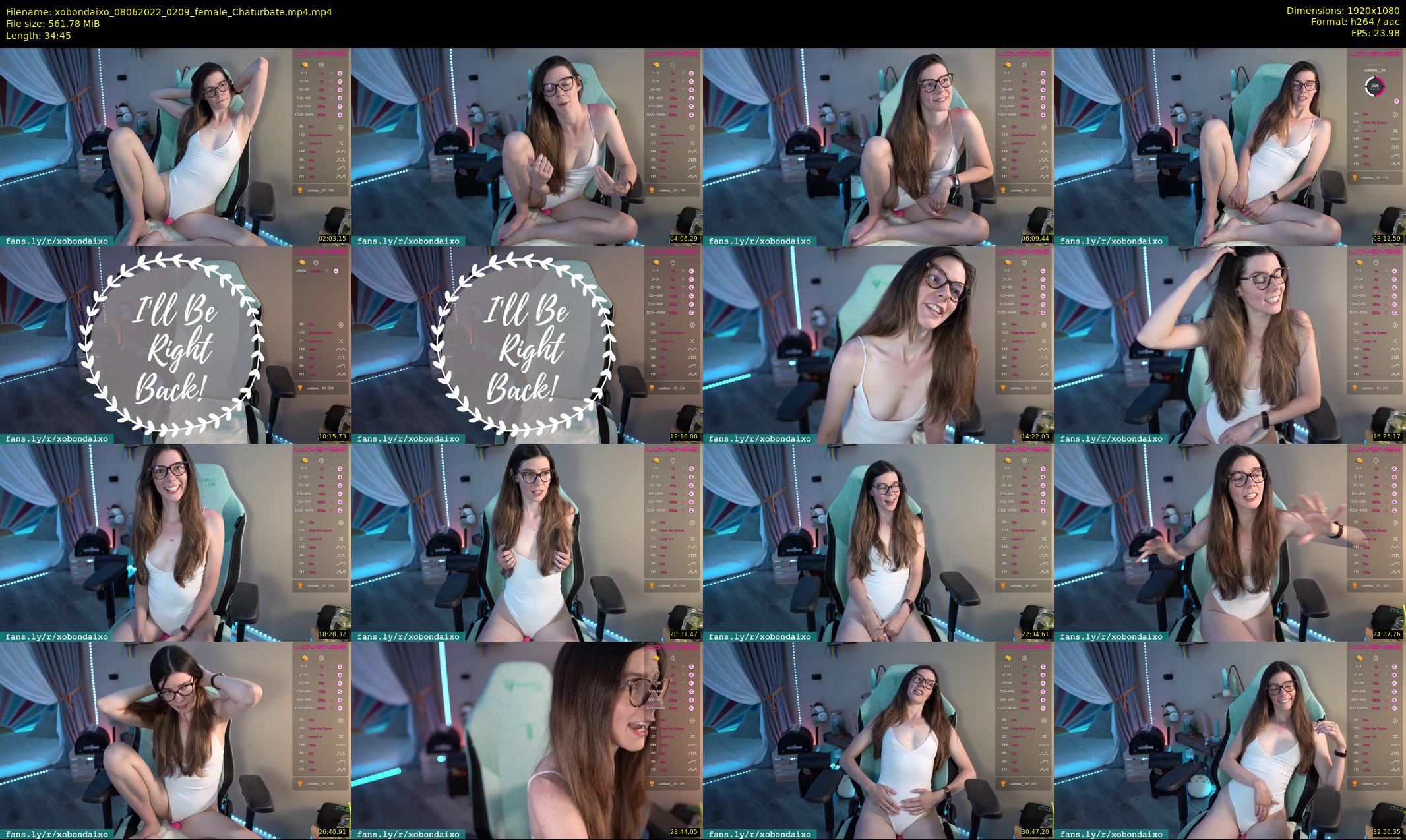 xobondaixo — 35 minute Chaturbate couple cam show recording, 1080p, Jun 8, 2022