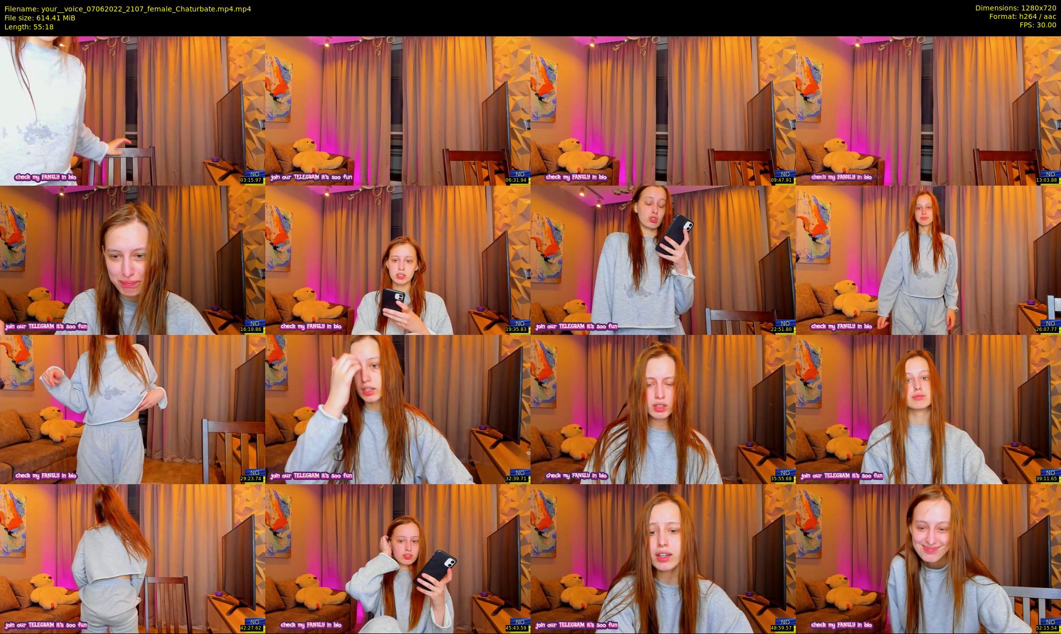 your__voice — 56 minute Chaturbate female cam show recording, 720p, Jun 7, 2022