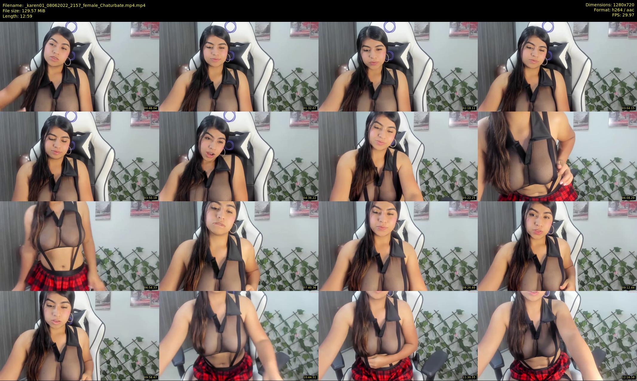 _karen01 — 13 minute Chaturbate female cam show recording, 720p, Jun 8, 2022