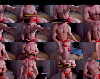 adam_muscle_ — 54 minute Chaturbate male cam show recording, 1080p, Jun 8, 2022