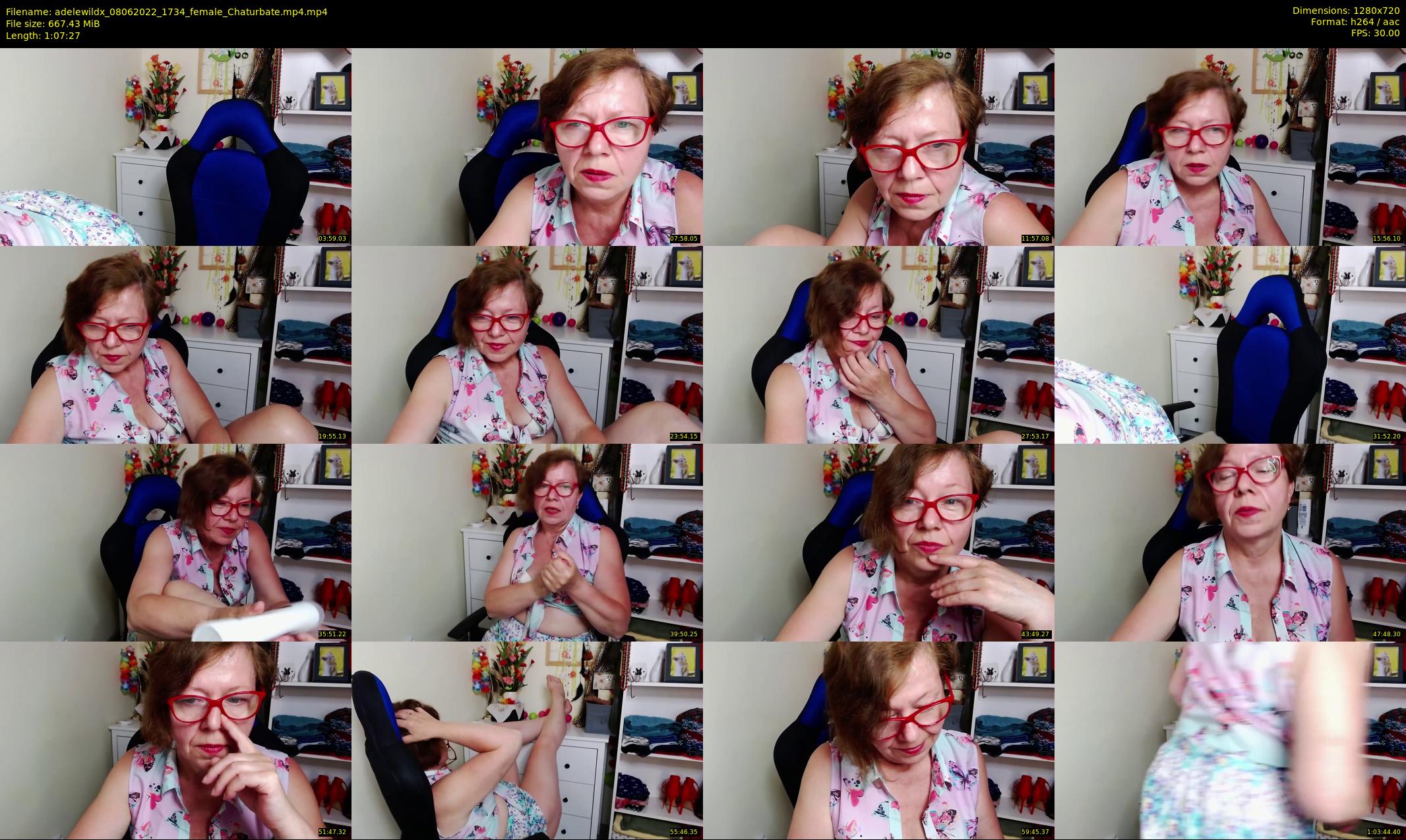 adelewildx — 68 minute Chaturbate female cam show recording, 720p, Jun 8, 2022