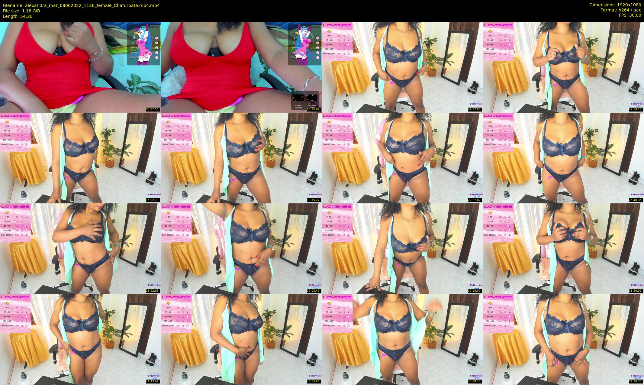 alexandra_mar — 55 minute Chaturbate female cam show recording, 1080p, Jun 8, 2022
