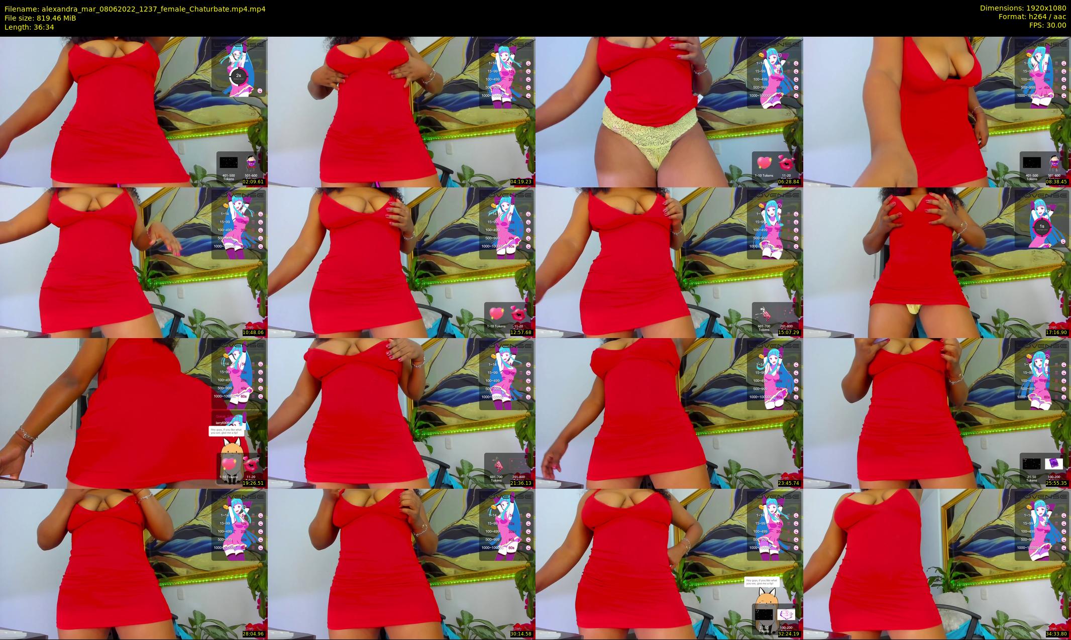 alexandra_mar — 37 minute Chaturbate female cam show recording, 1080p, Jun 8, 2022