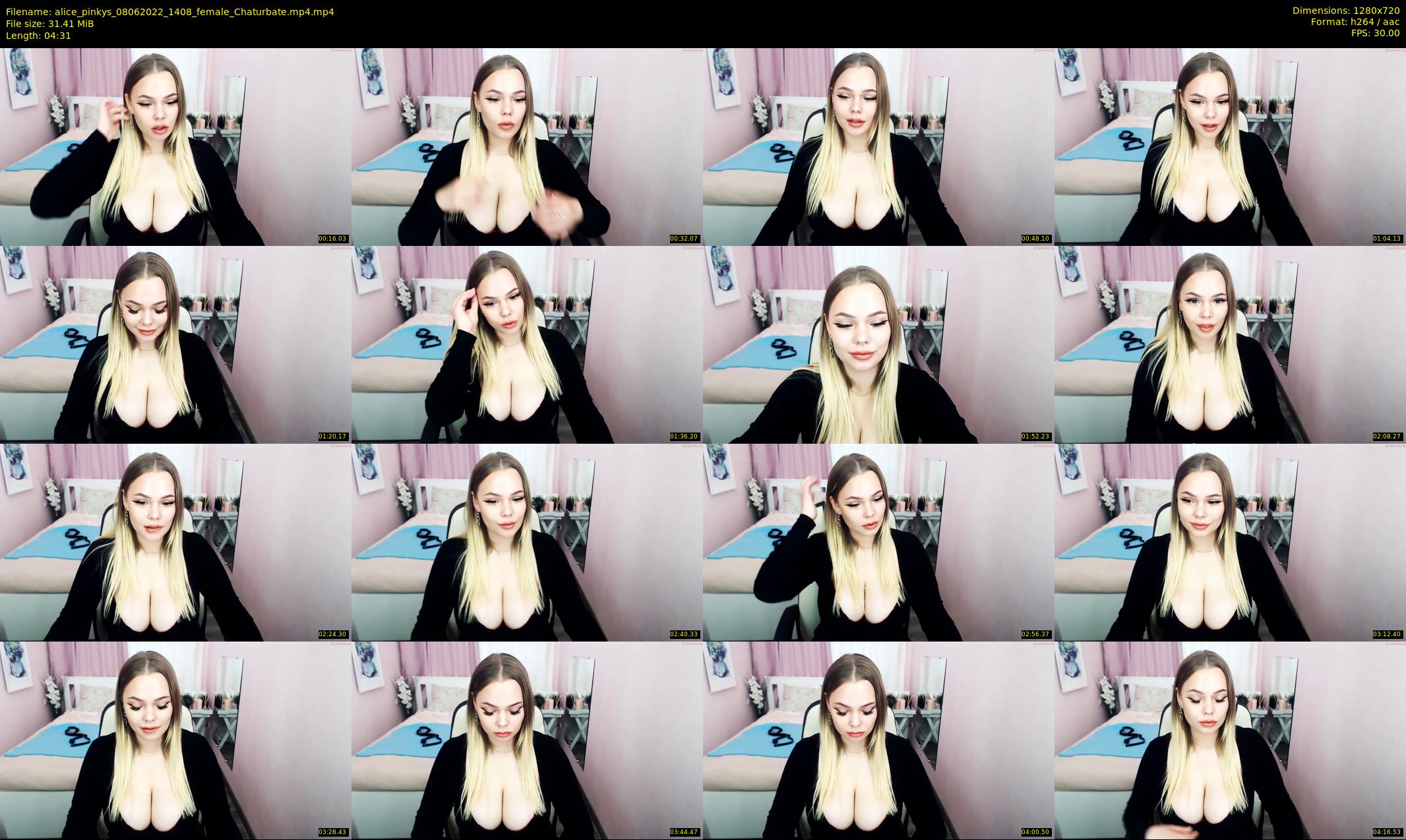 alice_pinkys — 5 minute Chaturbate female cam show recording, 720p, Jun 8, 2022