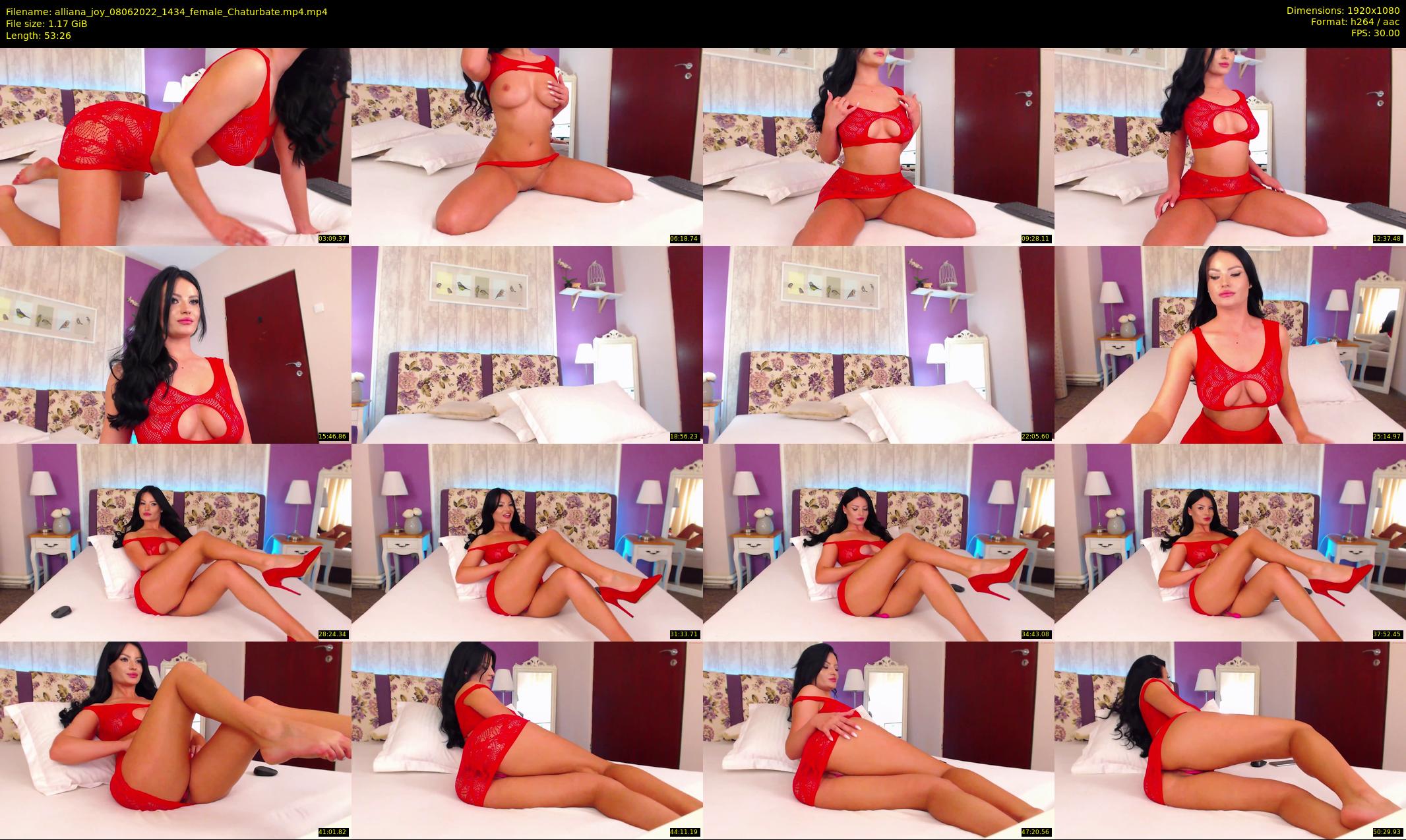 alliana_joy — 54 minute Chaturbate female cam show recording, 1080p, Jun 8, 2022