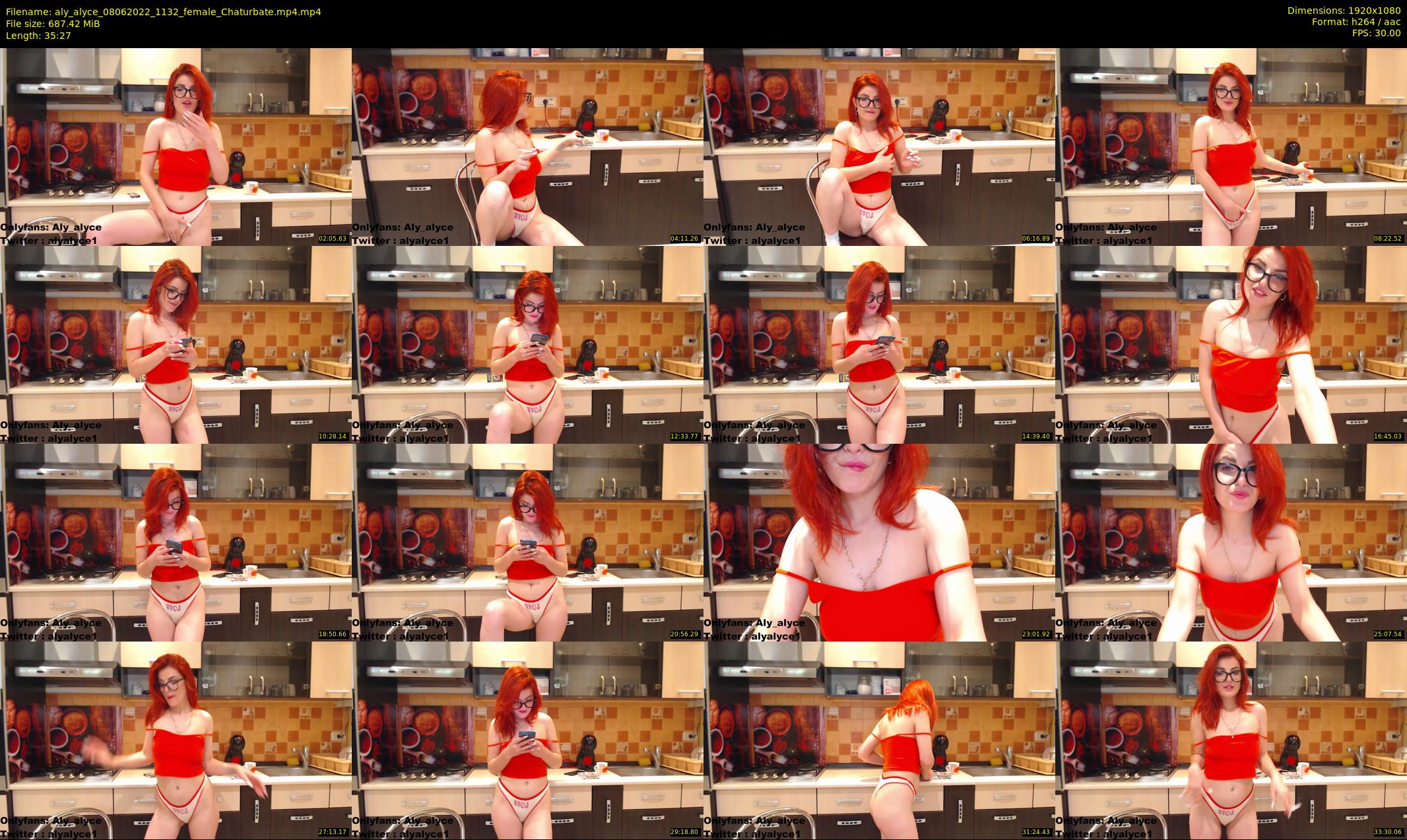 aly_alyce — 36 minute Chaturbate female cam show recording, 1080p, Jun 8, 2022