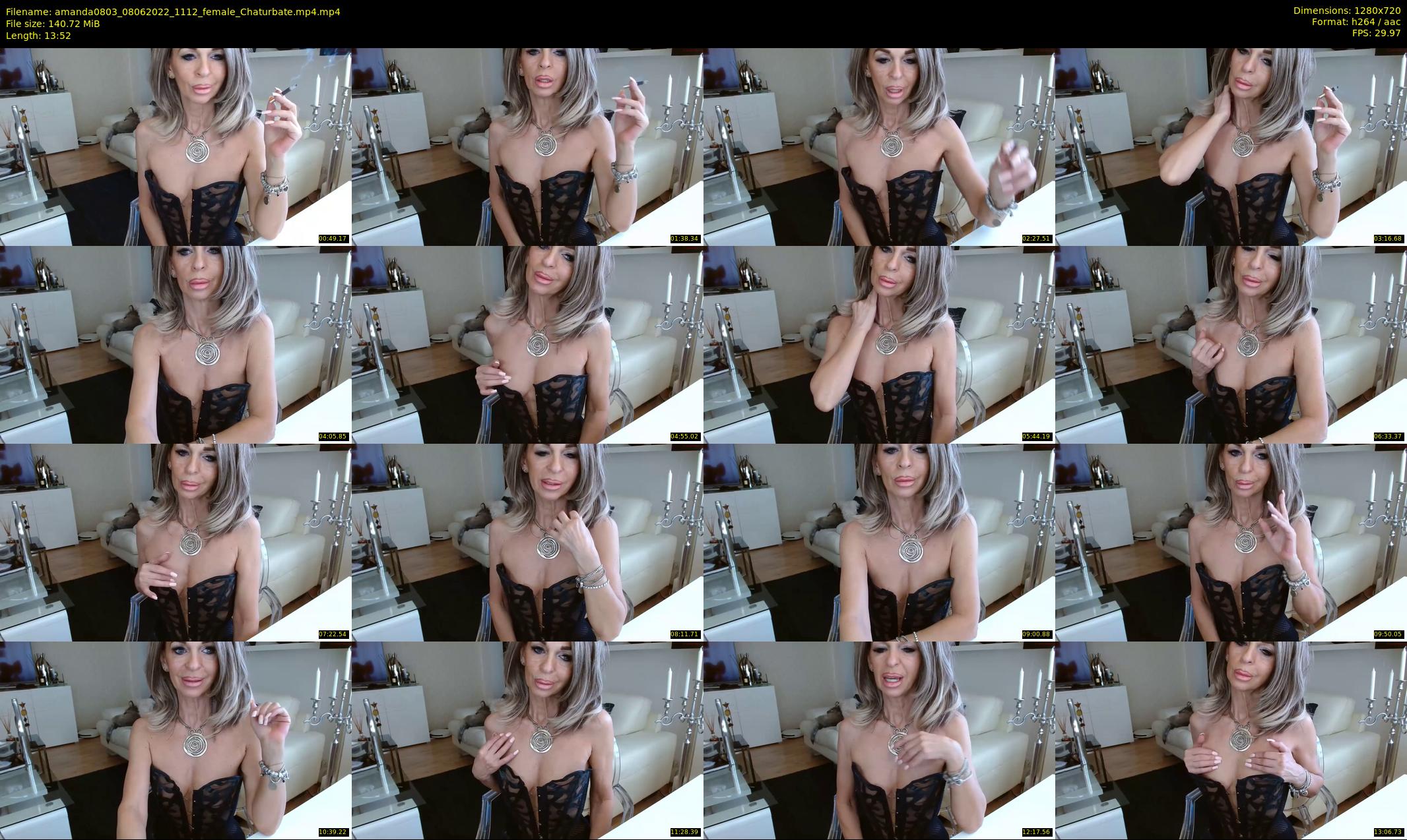 amanda0803 — 14 minute Chaturbate female cam show recording, 720p, Jun 8, 2022