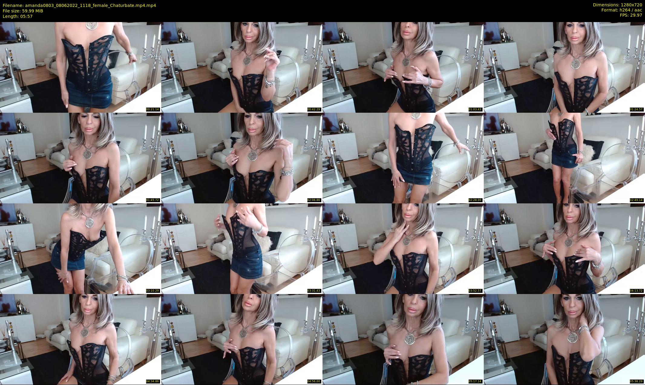 amanda0803 — 6 minute Chaturbate female cam show recording, 720p, Jun 8, 2022