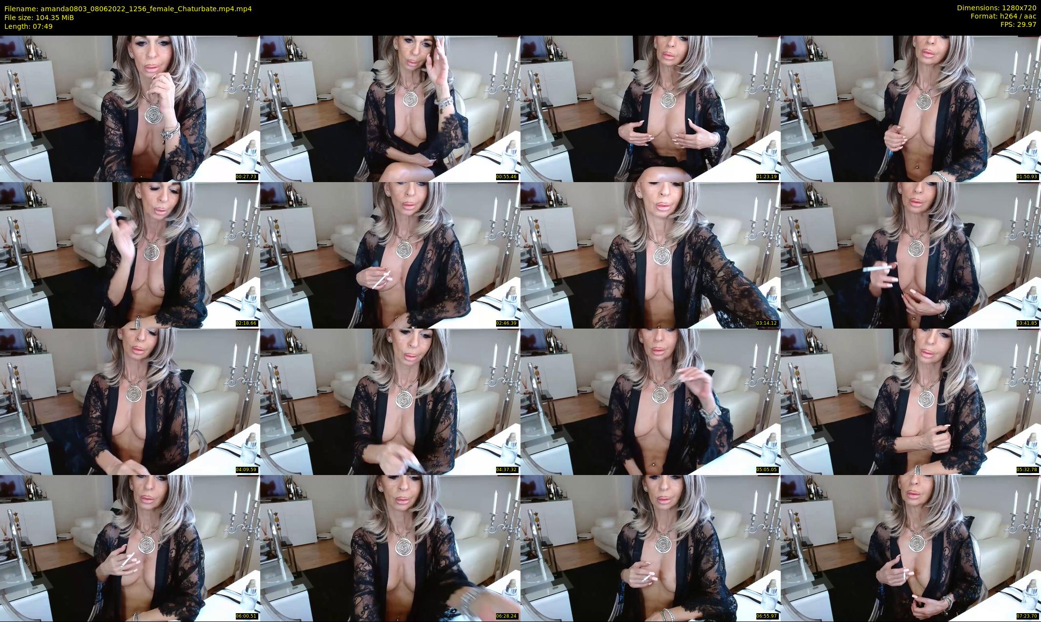 amanda0803 — 8 minute Chaturbate female cam show recording, 720p, Jun 8, 2022