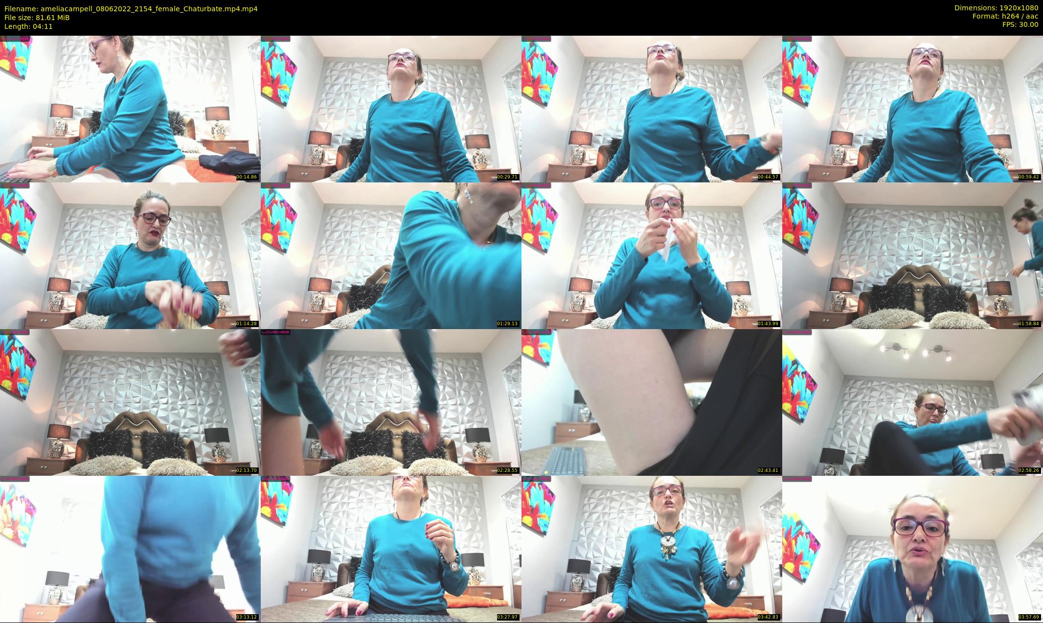 ameliacampell — 5 minute Chaturbate female cam show recording, 1080p, Jun 8, 2022