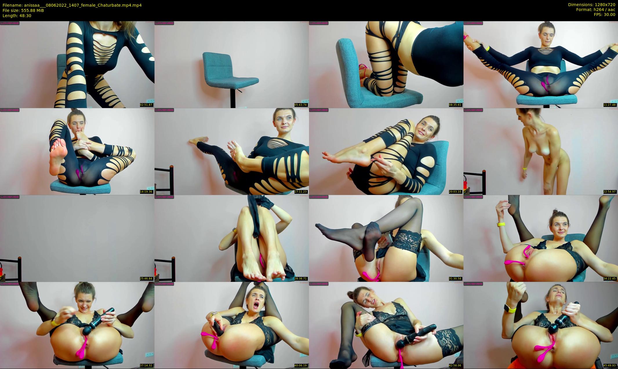 anissaa__ — 49 minute Chaturbate female cam show recording, 720p, Jun 8, 2022