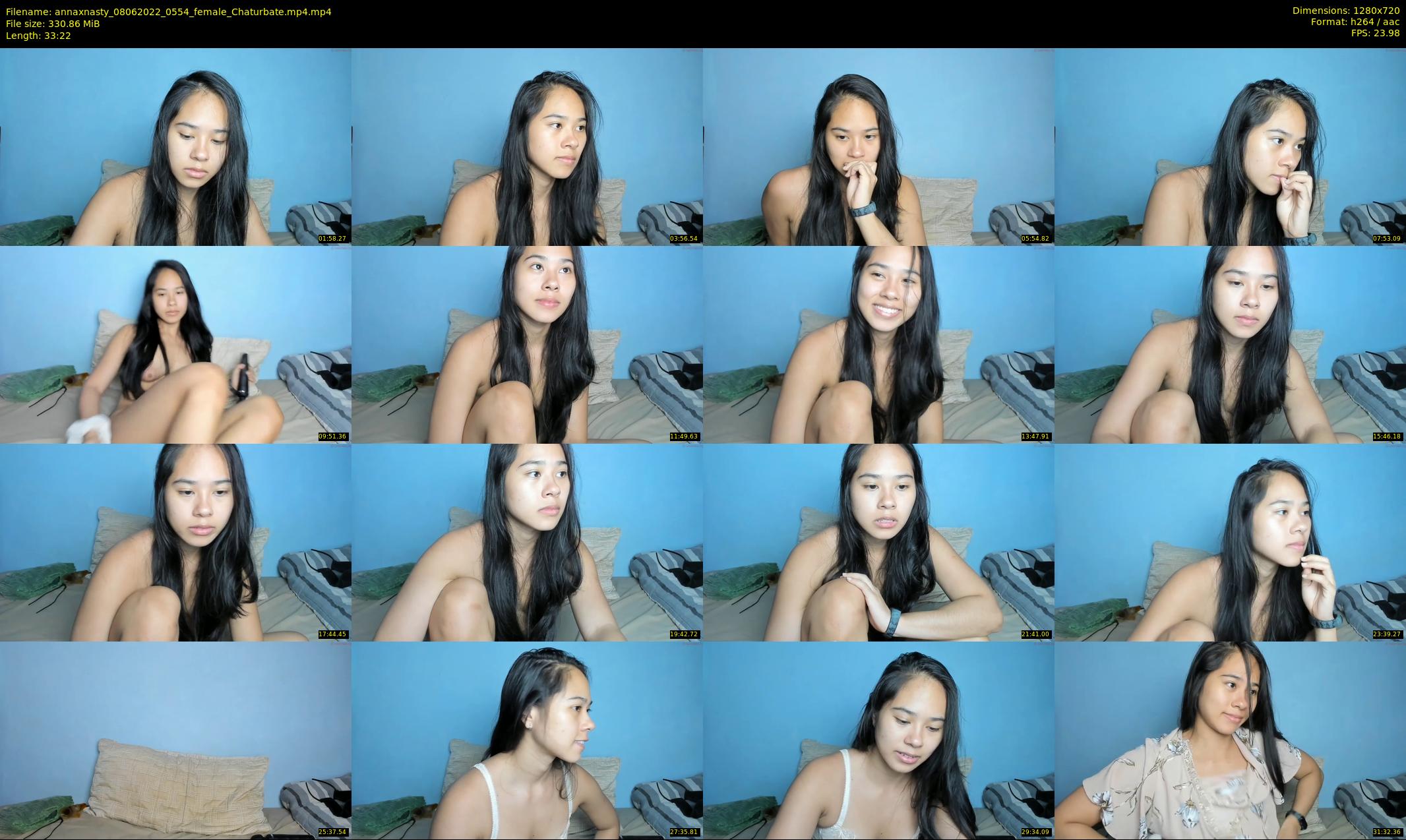 annaxnasty — 34 minute Chaturbate female cam show recording, 720p, Jun 8, 2022